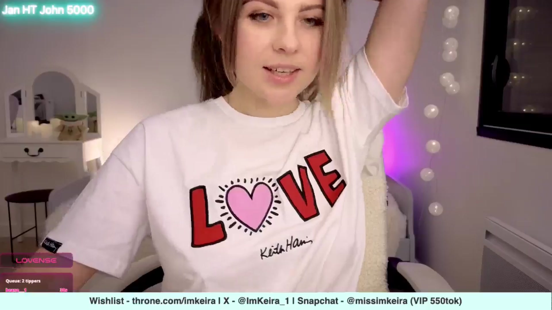 Gallery image thumbnail from ImKeira's myfreecams stream on, 01/27/2025, 20:45 image 2 of 20