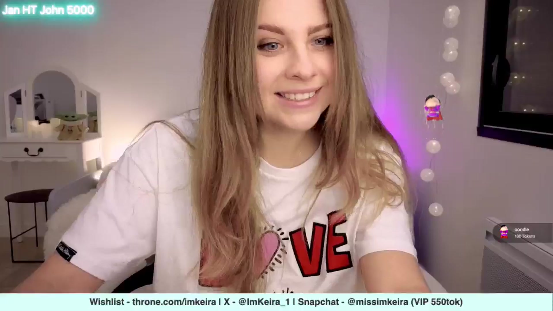 Gallery image thumbnail from ImKeira's myfreecams stream on, 01/27/2025, 20:45 image 4 of 20