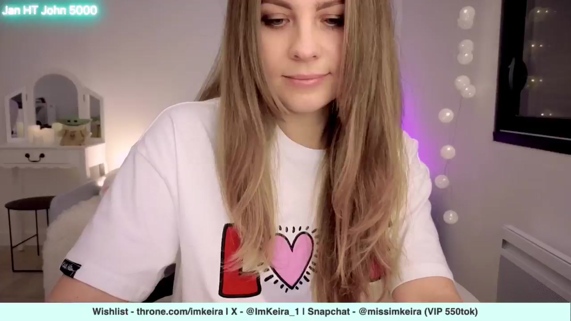 Gallery image thumbnail from ImKeira's myfreecams stream on, 01/27/2025, 20:45 image 1 of 20