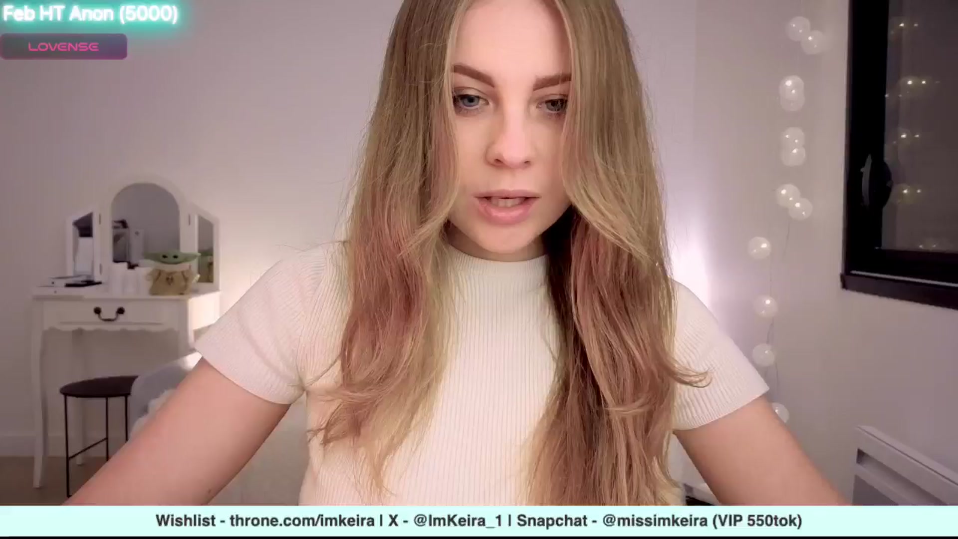 Gallery image thumbnail from ImKeira's myfreecams stream on, 02/03/2025, 24:10 image 1 of 20