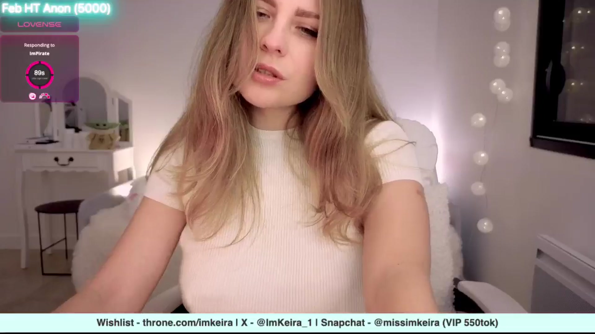 Gallery image thumbnail from ImKeira's myfreecams stream on, 02/03/2025, 24:10 image 2 of 20