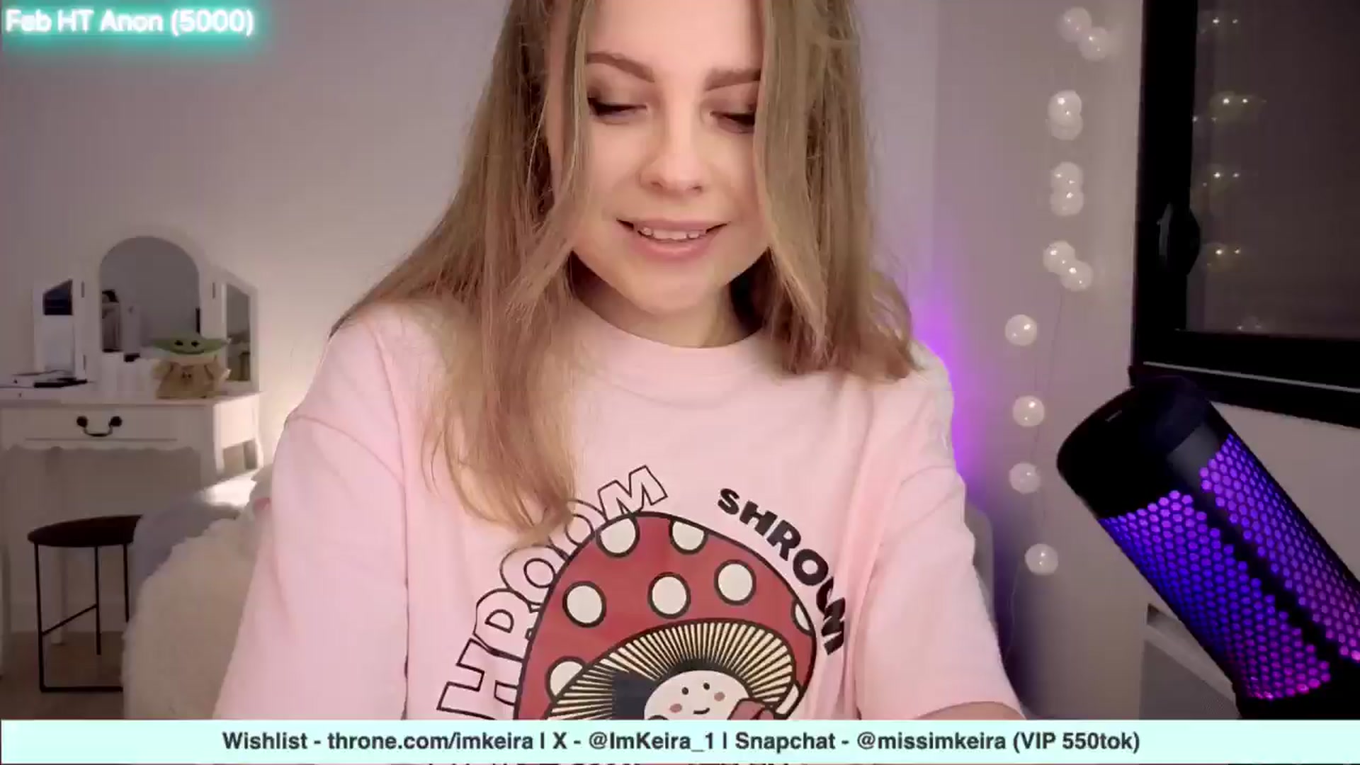 Gallery image thumbnail from ImKeira's myfreecams stream on, 02/03/2025, 22:36 image 1 of 20