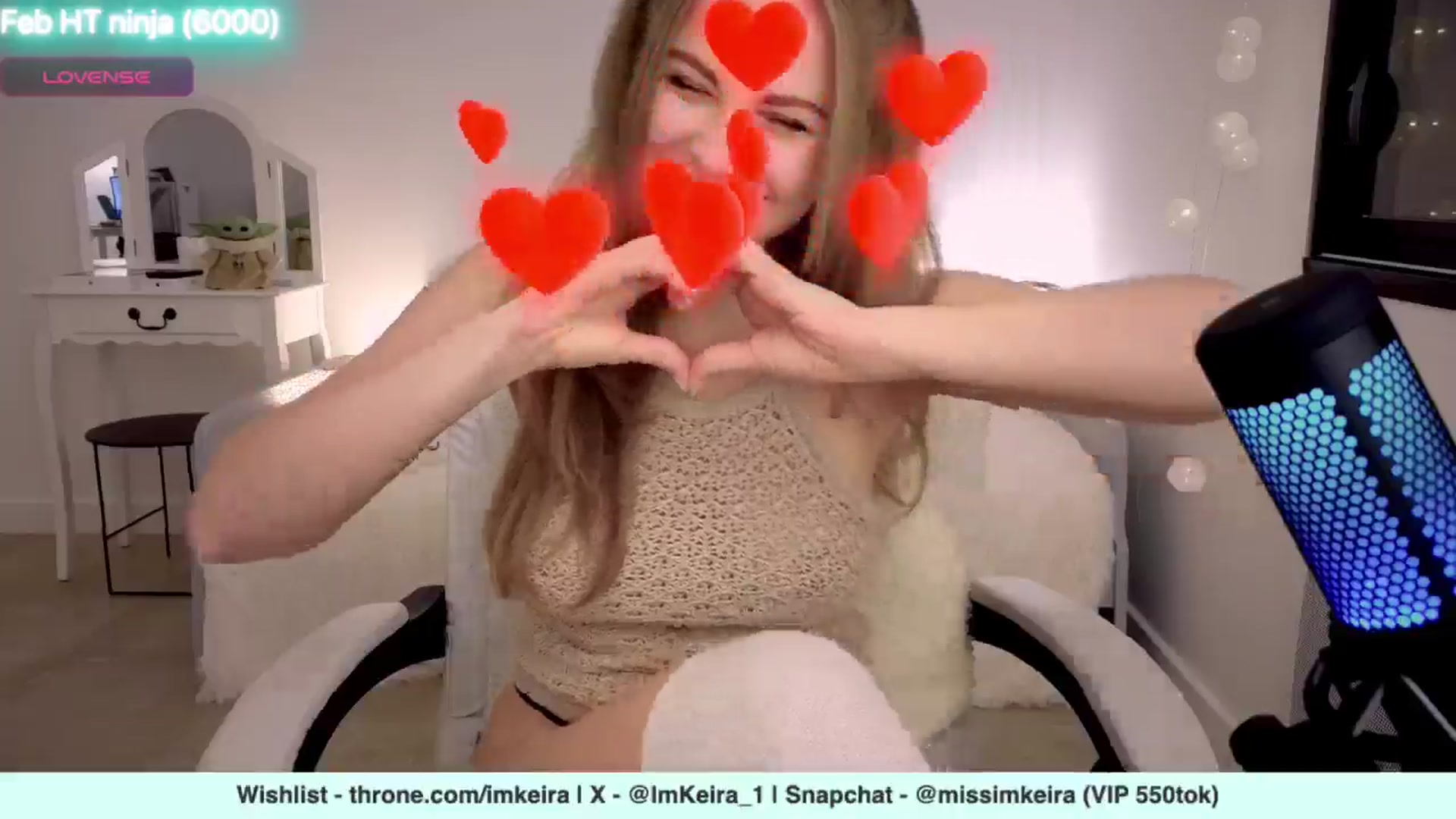 Gallery image thumbnail from ImKeira's myfreecams stream on, 02/09/2025, 20:37 image 14 of 20