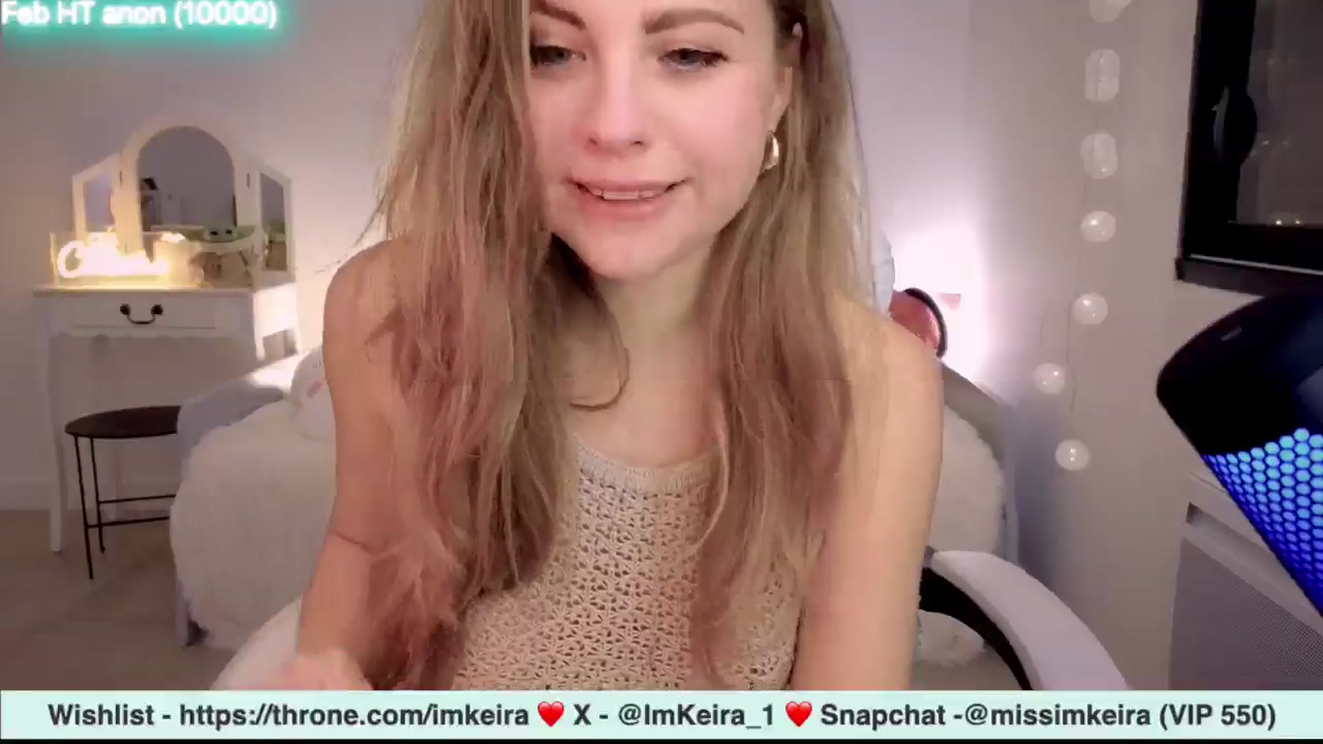 Gallery image thumbnail from ImKeira's myfreecams stream on, 02/25/2025, 24:03 image 3 of 20