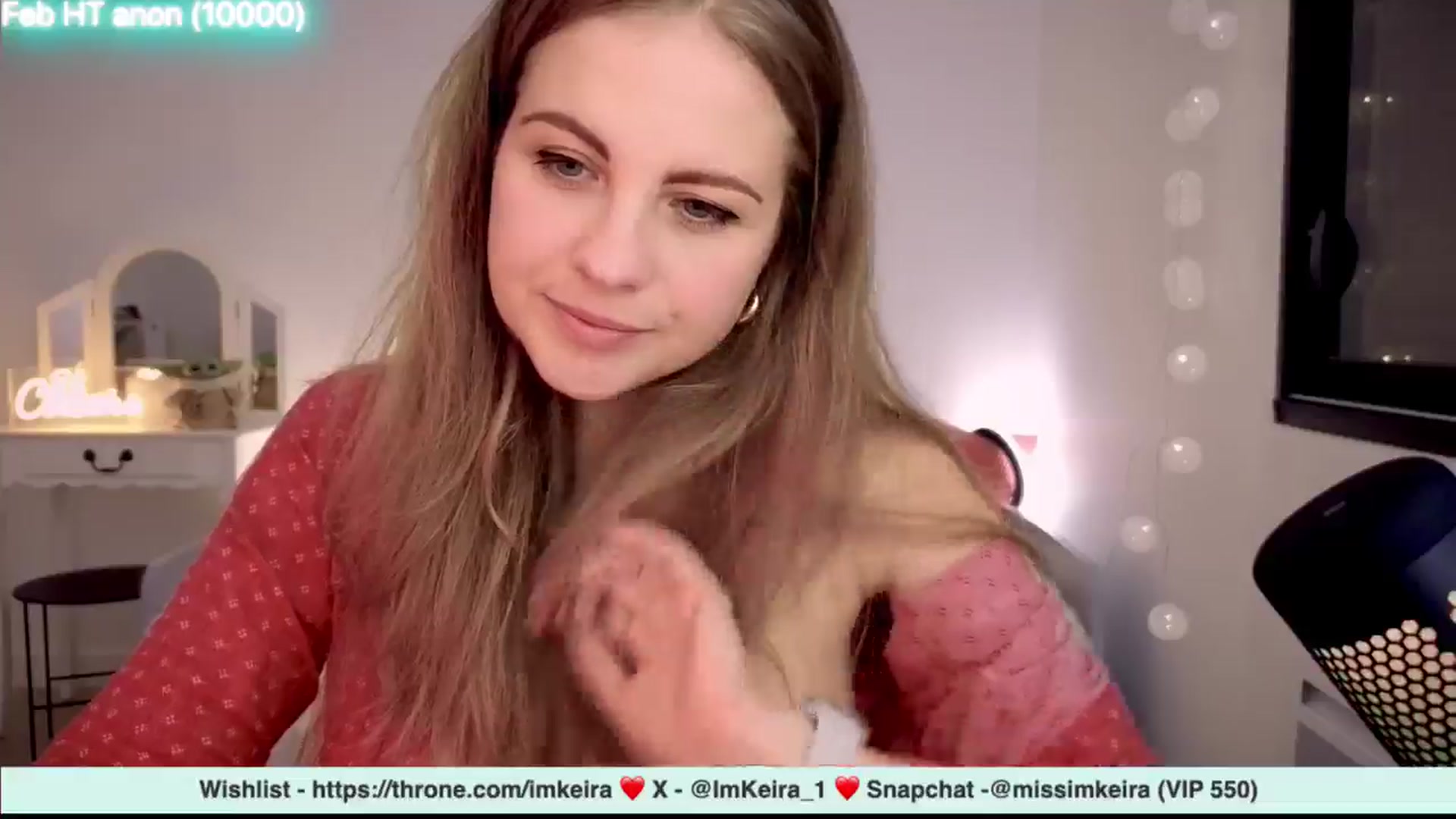 Gallery image thumbnail from ImKeira's myfreecams stream on, 02/25/2025, 01:11 image 8 of 20