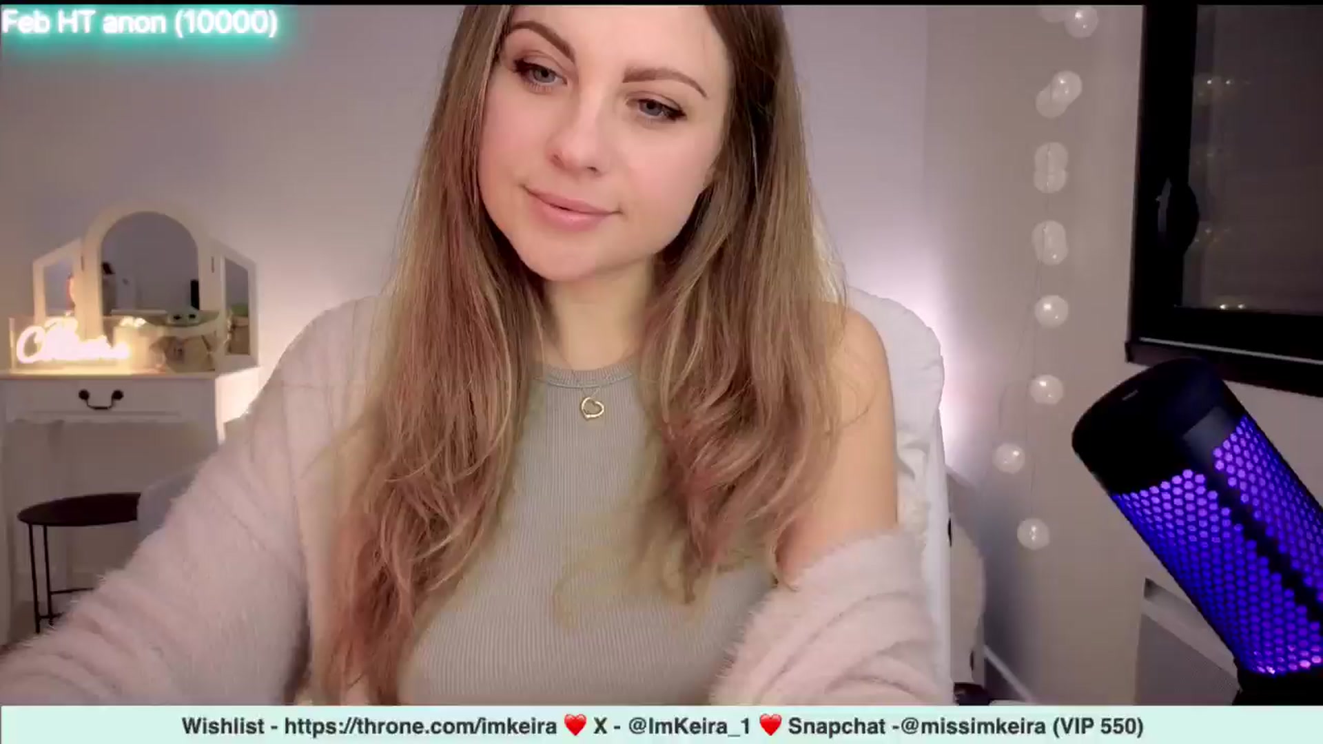 Gallery image thumbnail from ImKeira's myfreecams stream on, 02/25/2025, 22:53 image 1 of 20