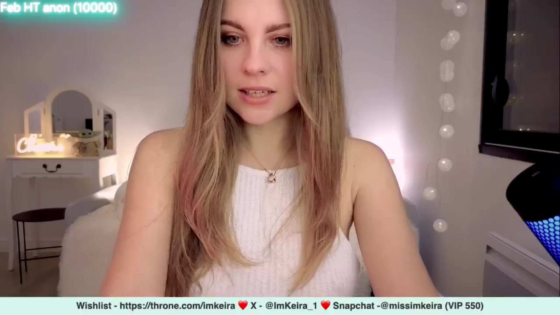 Gallery image thumbnail from ImKeira's myfreecams stream on, 02/26/2025, 20:43 image 12 of 20