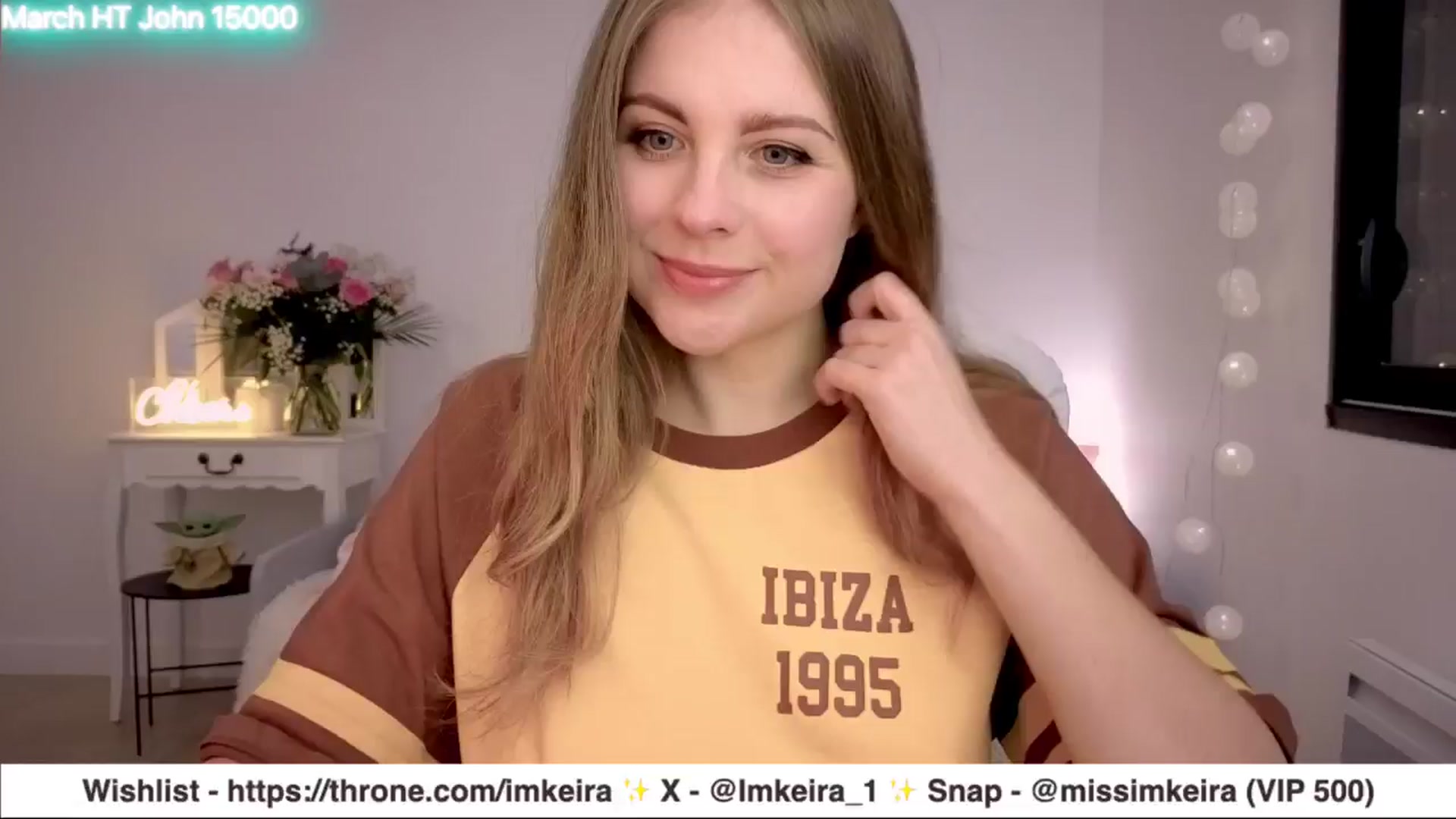Gallery image thumbnail from ImKeira's myfreecams stream on, 03/03/2025, 20:02 image 2 of 20