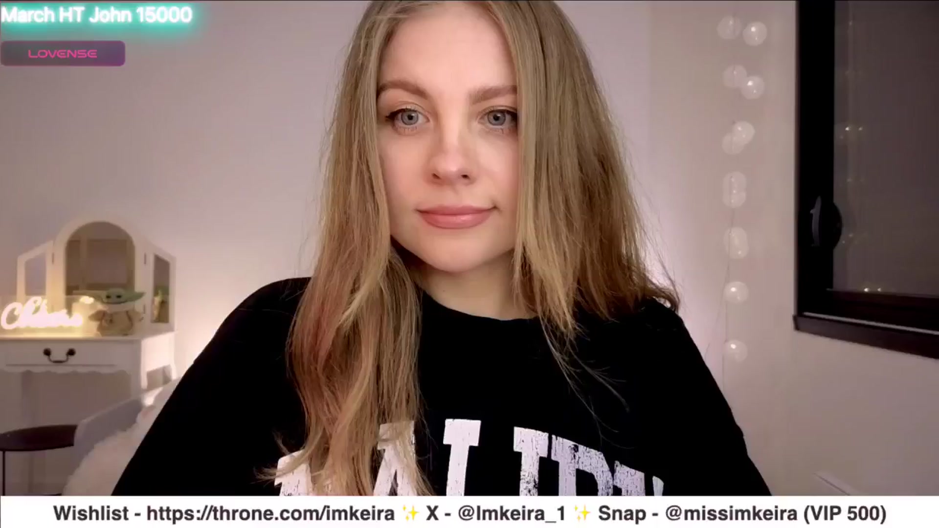 Gallery image thumbnail from ImKeira's myfreecams stream on, 03/10/2025, 24:08 image 1 of 20