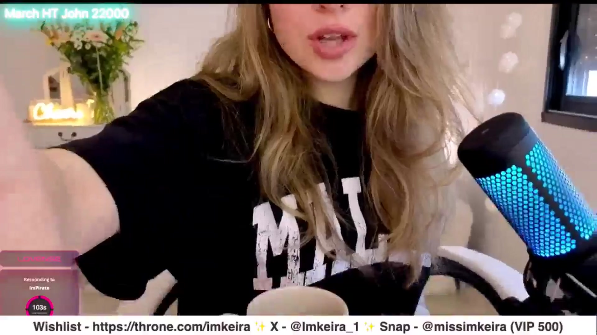 Gallery image thumbnail from ImKeira's myfreecams stream on, 03/23/2025, 18:33 image 5 of 20