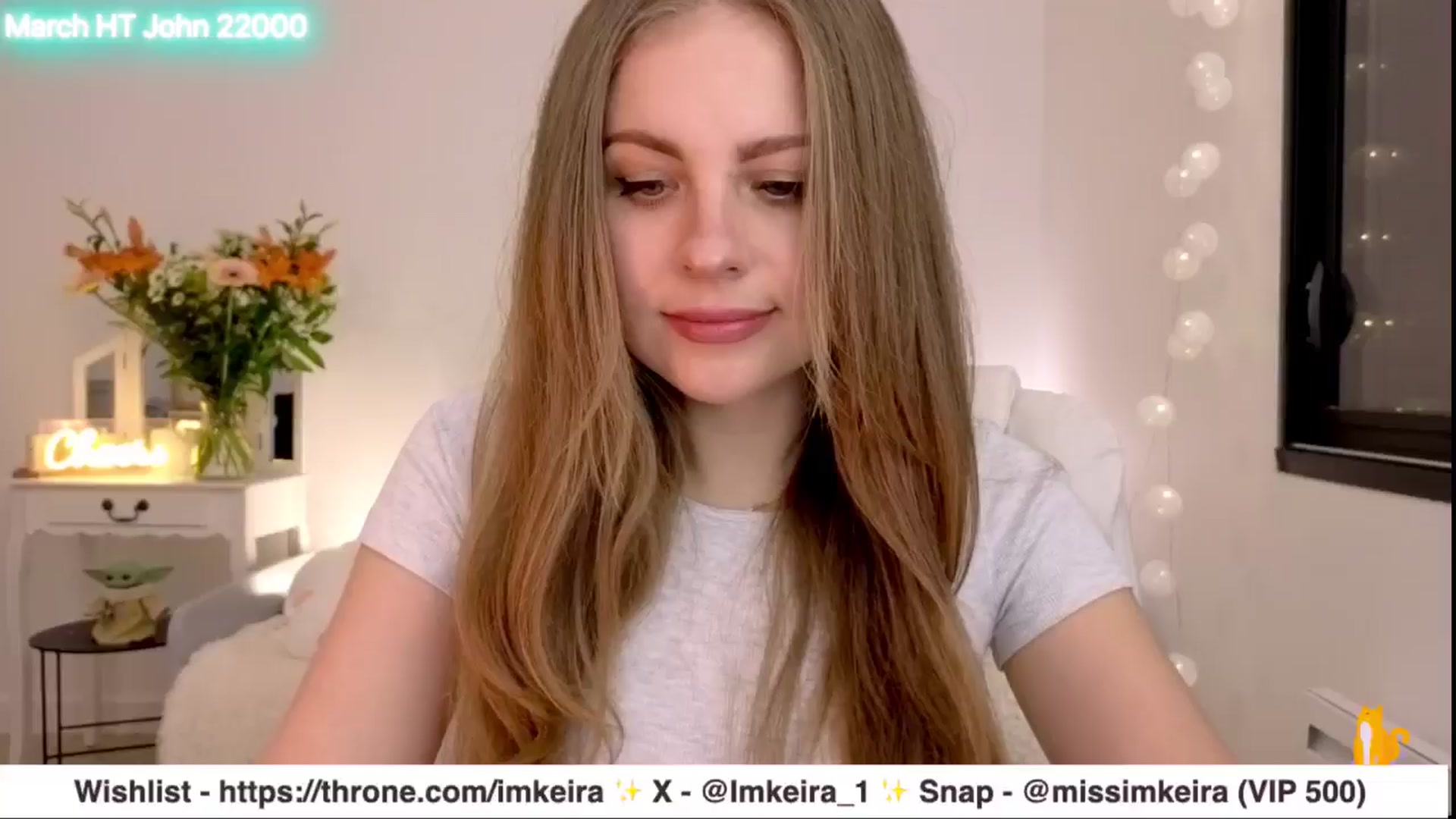 Gallery image thumbnail from ImKeira's myfreecams stream on, 03/25/2025, 20:20 image 1 of 20