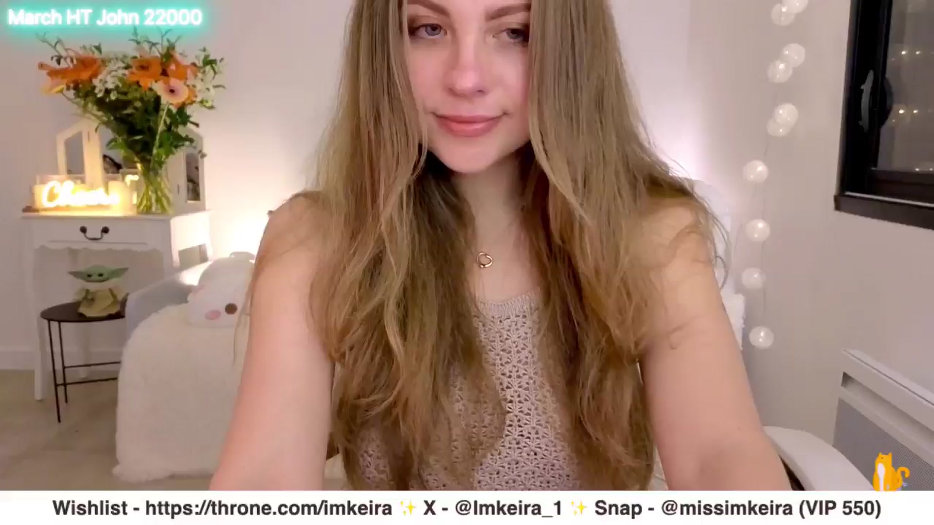 Gallery image thumbnail from ImKeira's myfreecams stream on, 03/27/2025, 22:32 image 1 of 20