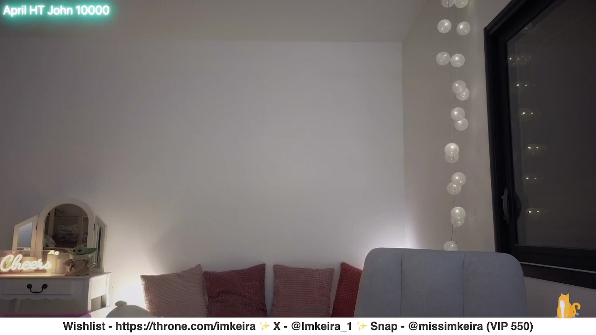 Gallery image thumbnail from ImKeira's myfreecams stream on, 04/08/2025, 21:46 image 10 of 20