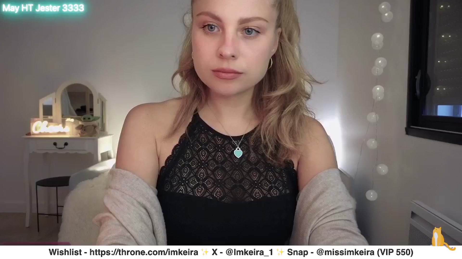 Gallery image thumbnail from ImKeira's myfreecams stream on, 05/04/2025, 21:04 image 1 of 20