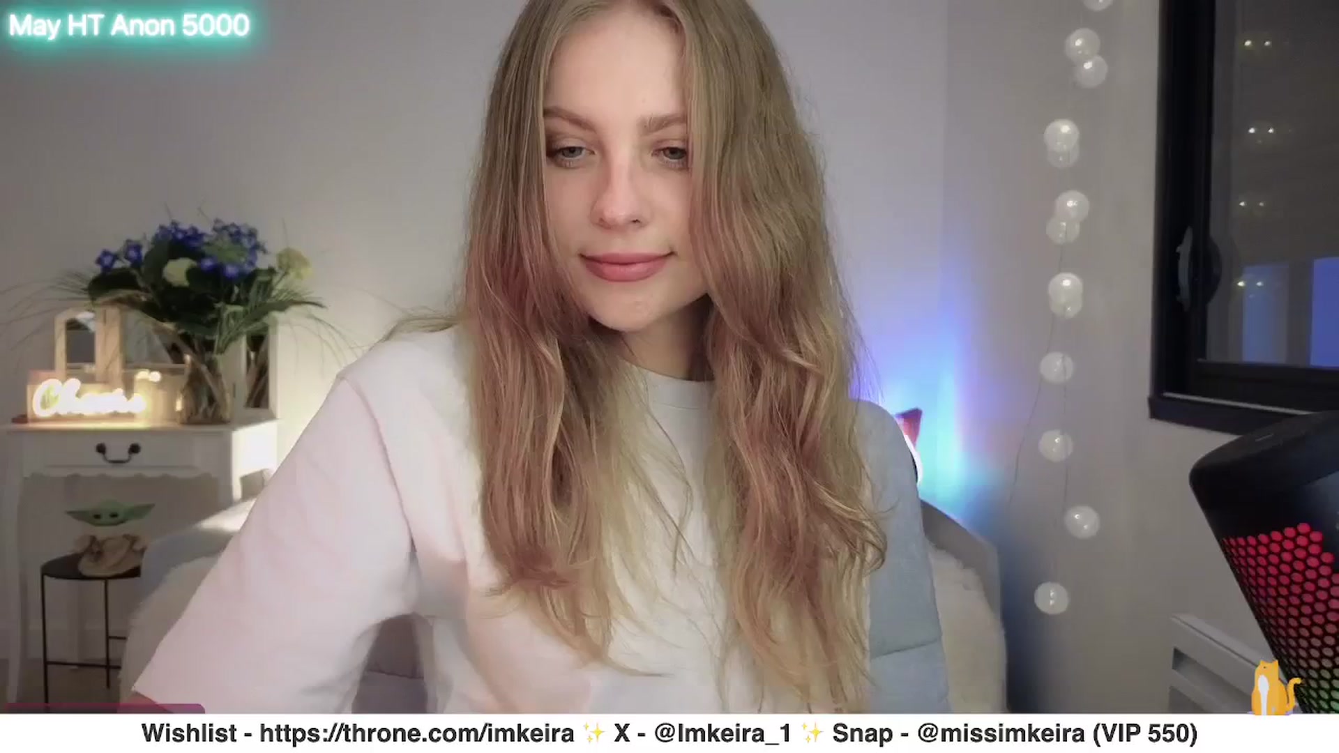 Gallery image thumbnail from ImKeira's myfreecams stream on, 05/05/2025, 21:55 image 2 of 20