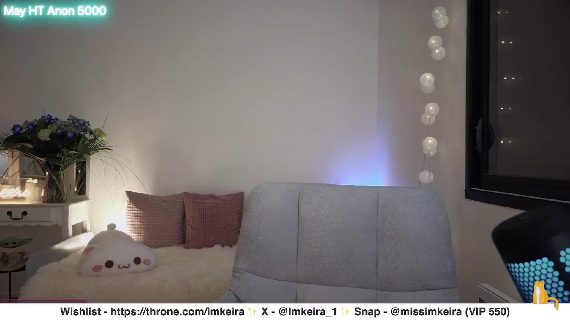 Gallery image thumbnail from ImKeira's myfreecams stream on, 05/05/2025, 21:55 image 12 of 20