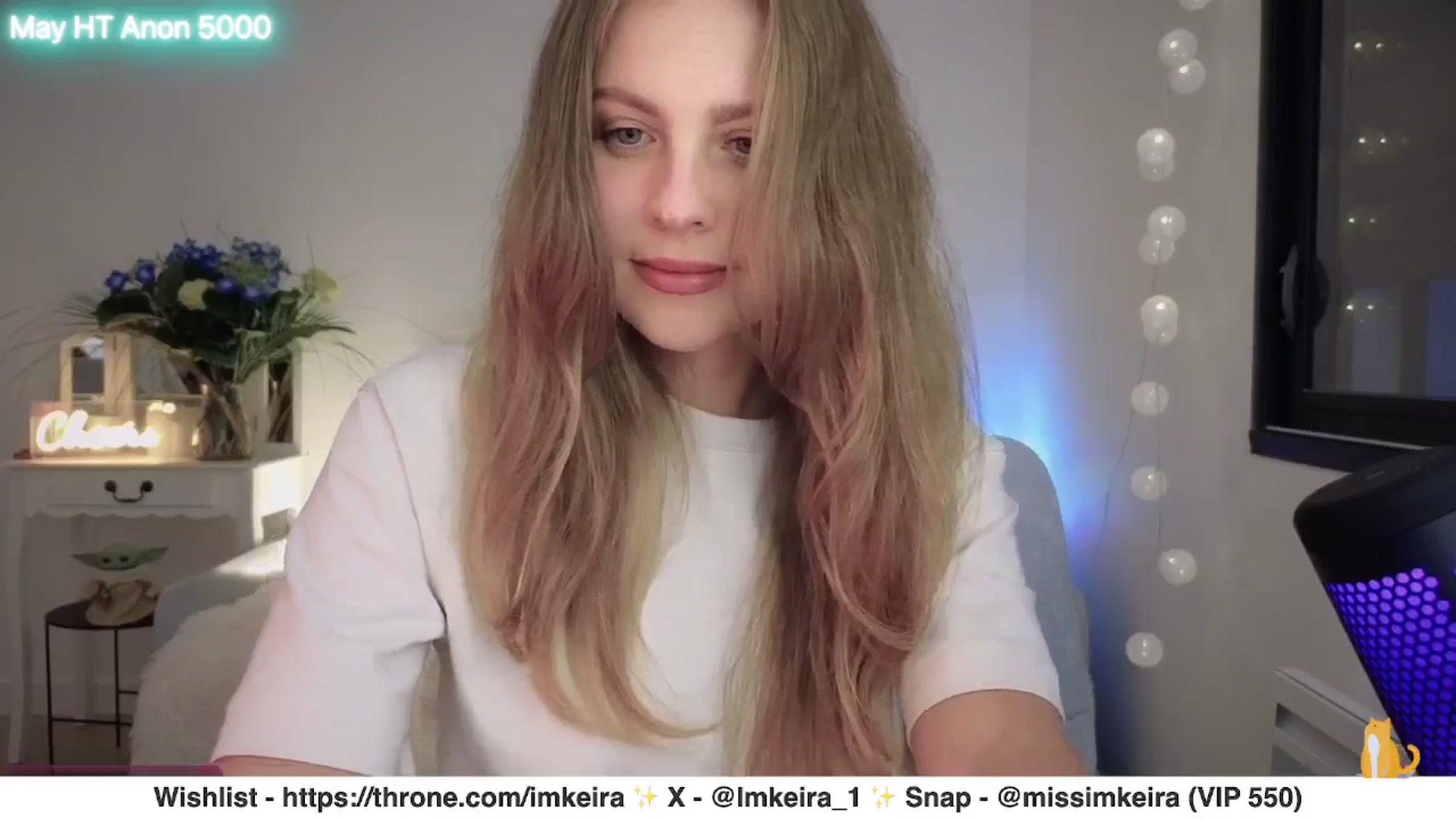 Gallery image thumbnail from ImKeira's myfreecams stream on, 05/05/2025, 21:55 image 3 of 20