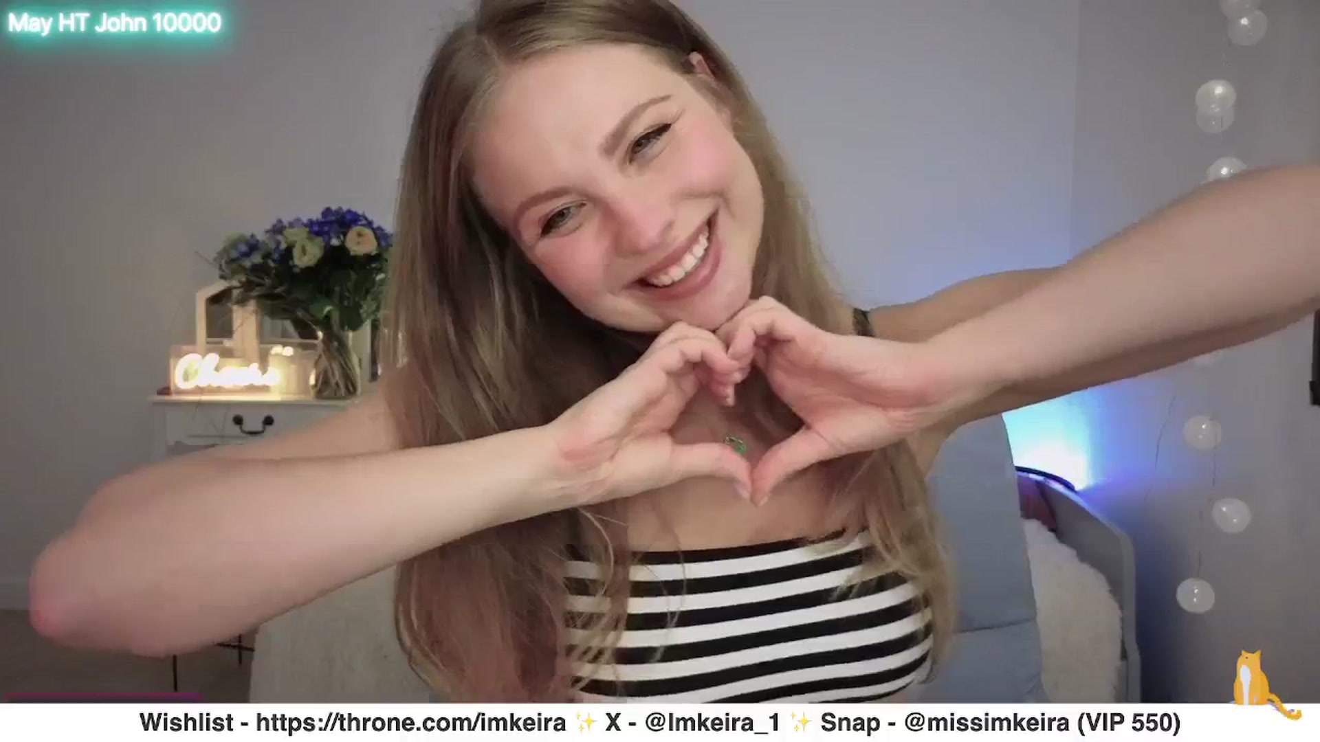 Gallery image thumbnail from ImKeira's myfreecams stream on, 05/08/2025, 21:55 image 13 of 20