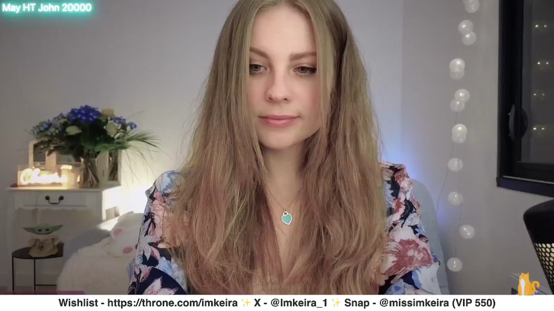 Gallery image thumbnail from ImKeira's myfreecams stream on, 05/09/2025, 22:37 image 5 of 20