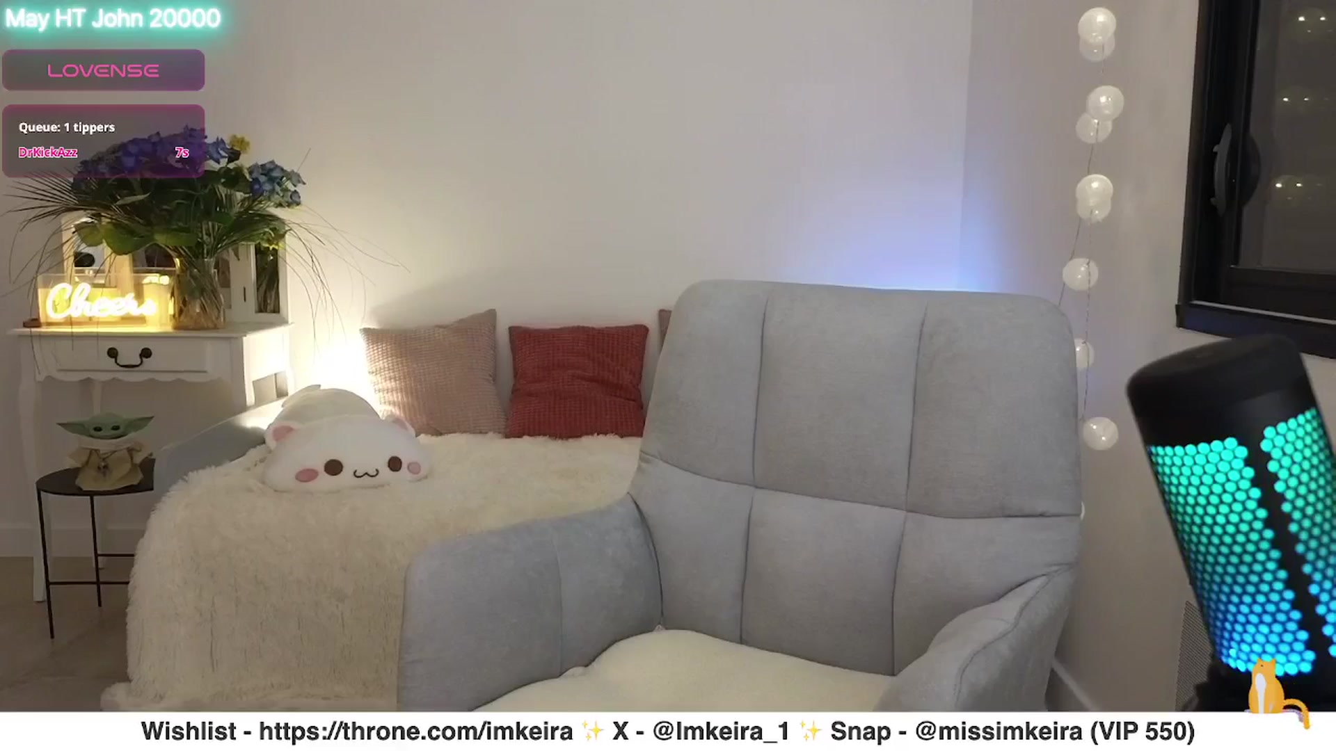 Gallery image thumbnail from ImKeira's myfreecams stream on, 05/11/2025, 22:37 image 9 of 20