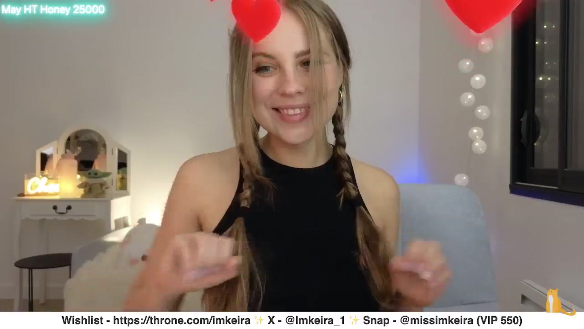 Gallery image thumbnail from ImKeira's myfreecams stream on, 05/27/2025, 21:20 image 9 of 20