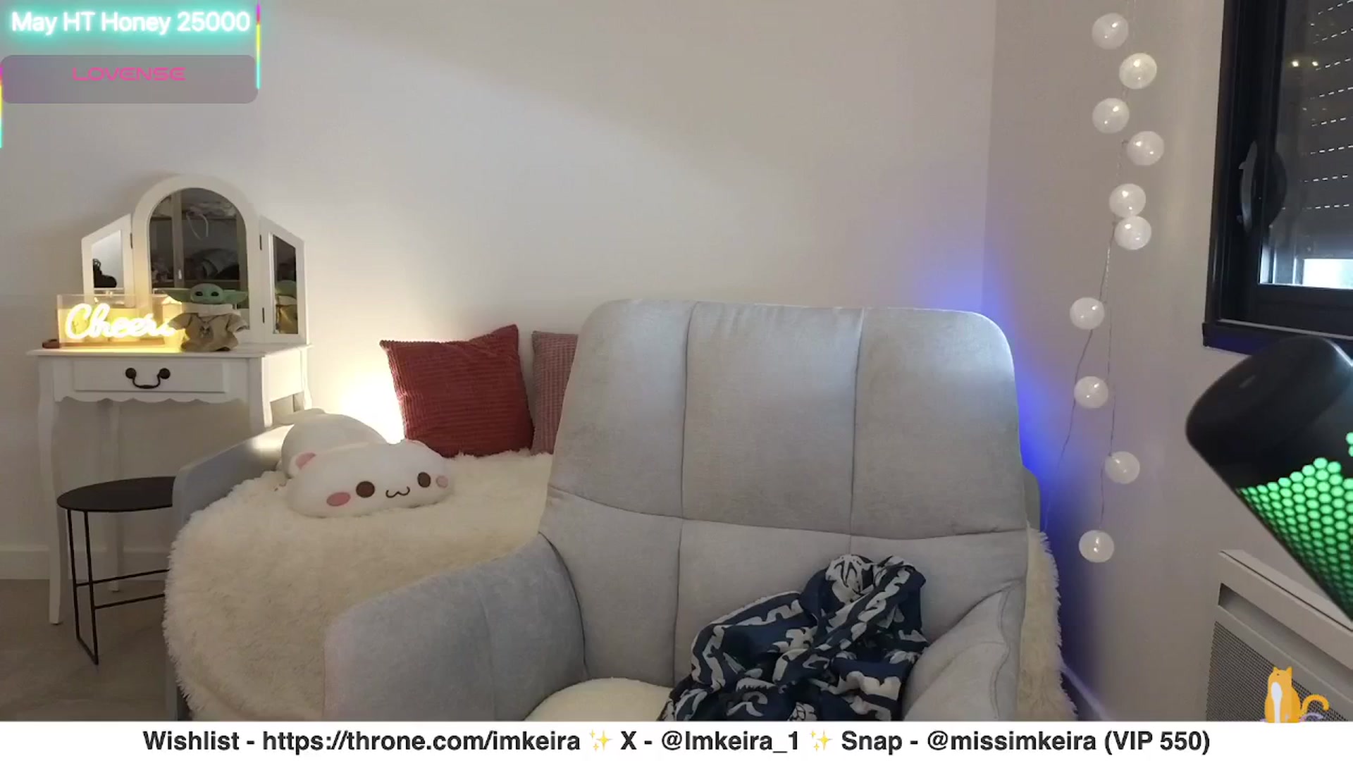 Gallery image thumbnail from ImKeira's myfreecams stream on, 05/31/2025, 19:16 image 7 of 20