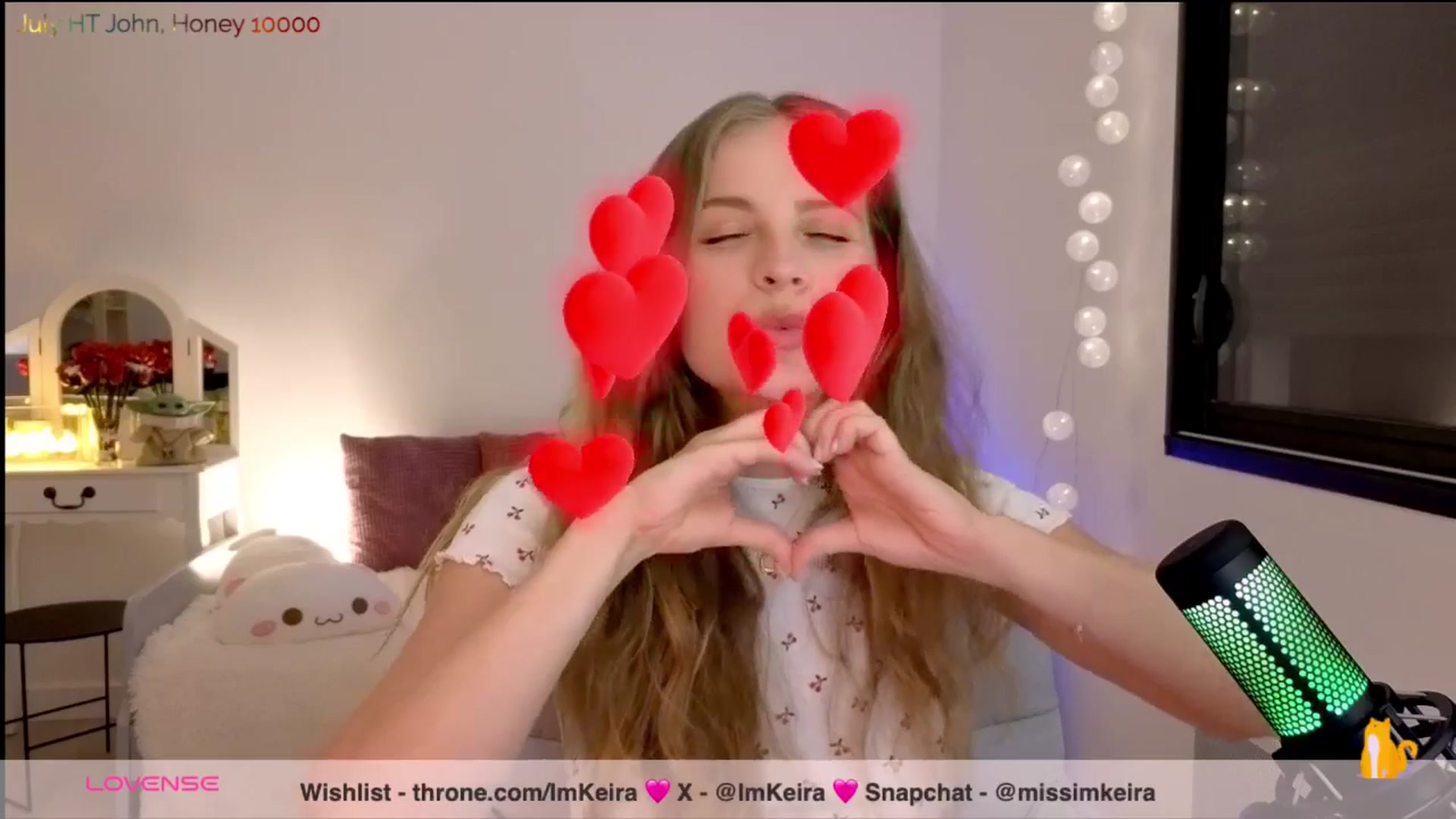 Gallery image thumbnail from ImKeira's myfreecams stream on, 07/09/2025, 21:38 image 9 of 20