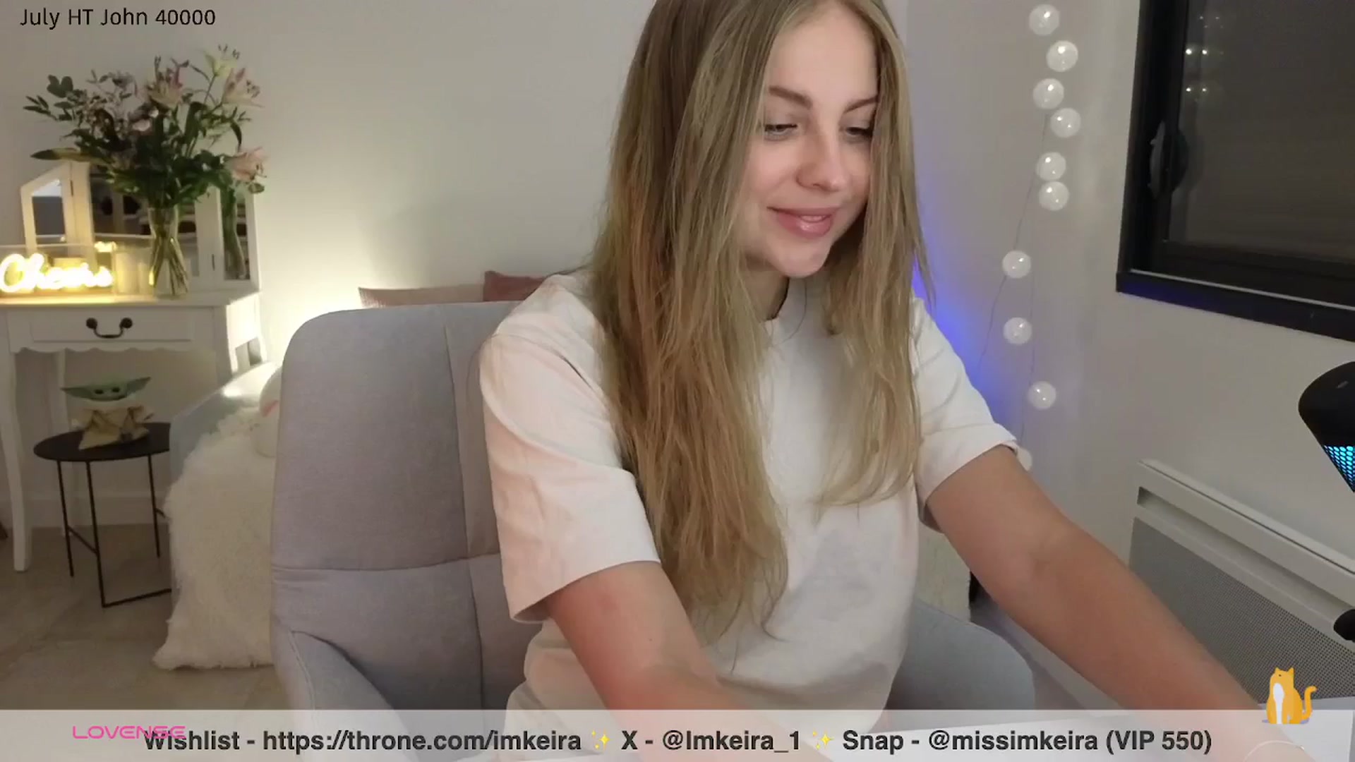 Gallery image thumbnail from ImKeira's myfreecams stream on, 07/24/2025, 21:05 image 1 of 20