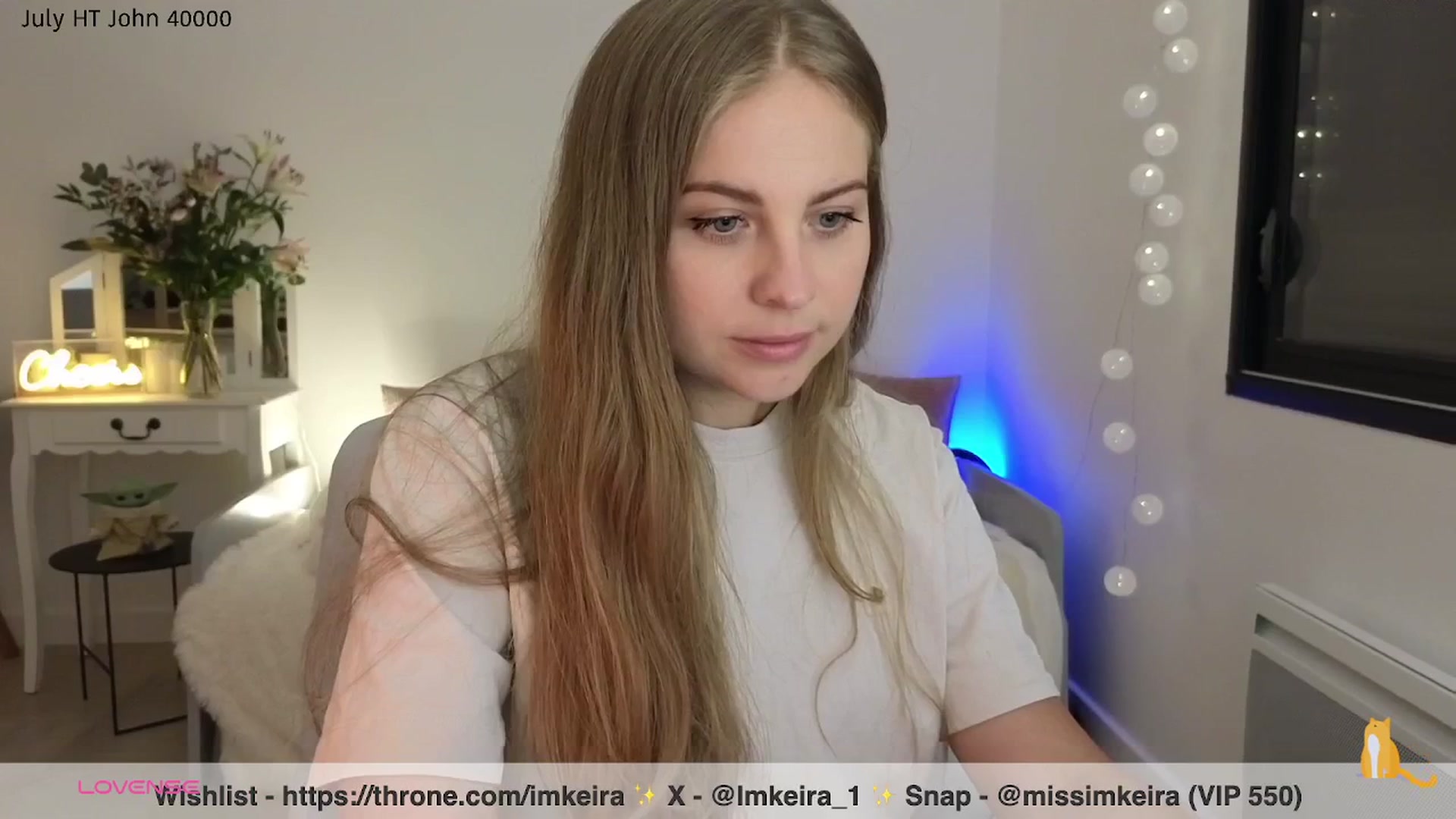 Gallery image thumbnail from ImKeira's myfreecams stream on, 07/24/2025, 23:14 image 12 of 20