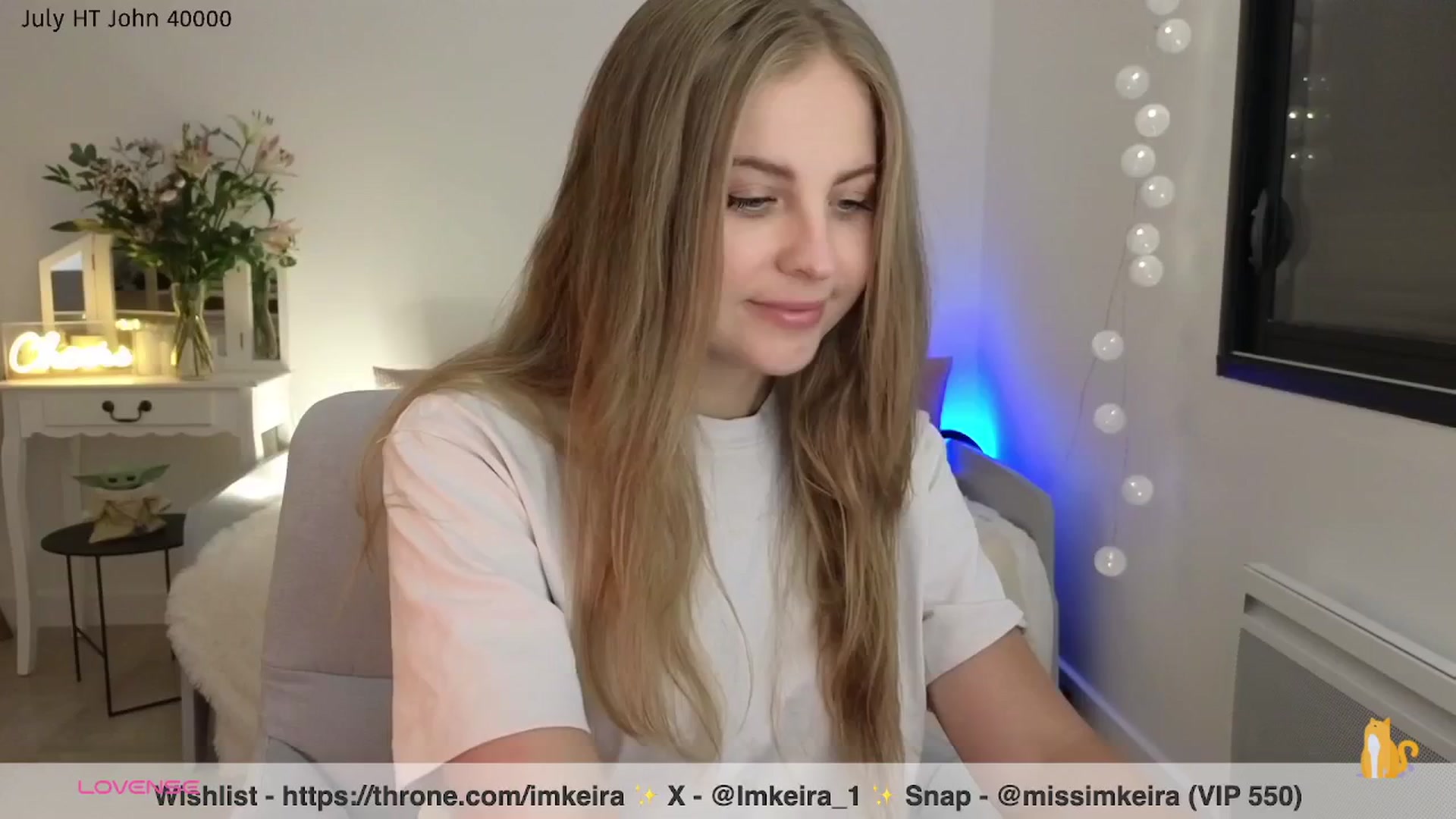 Gallery image thumbnail from ImKeira's myfreecams stream on, 07/24/2025, 23:14 image 2 of 20