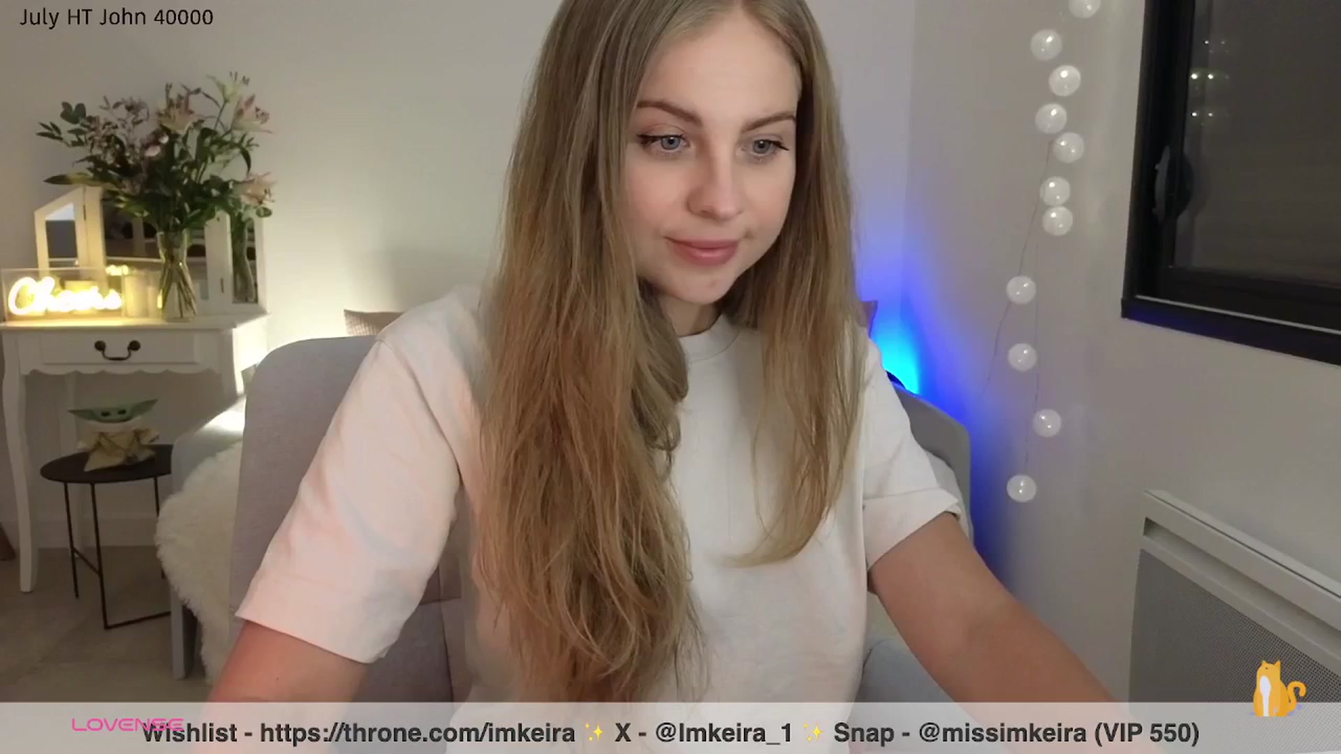 Gallery image thumbnail from ImKeira's myfreecams stream on, 07/24/2025, 23:14 image 3 of 20