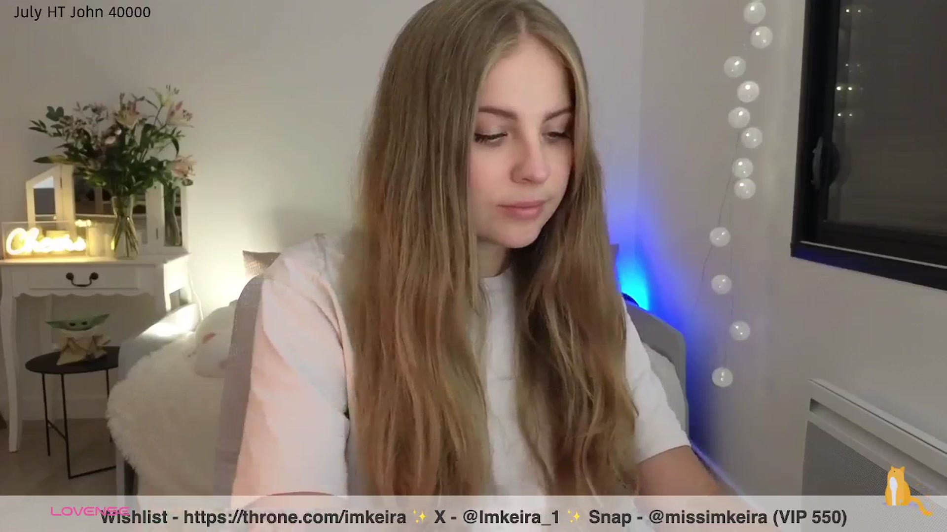 Gallery image thumbnail from ImKeira's myfreecams stream on, 07/24/2025, 23:14 image 13 of 20