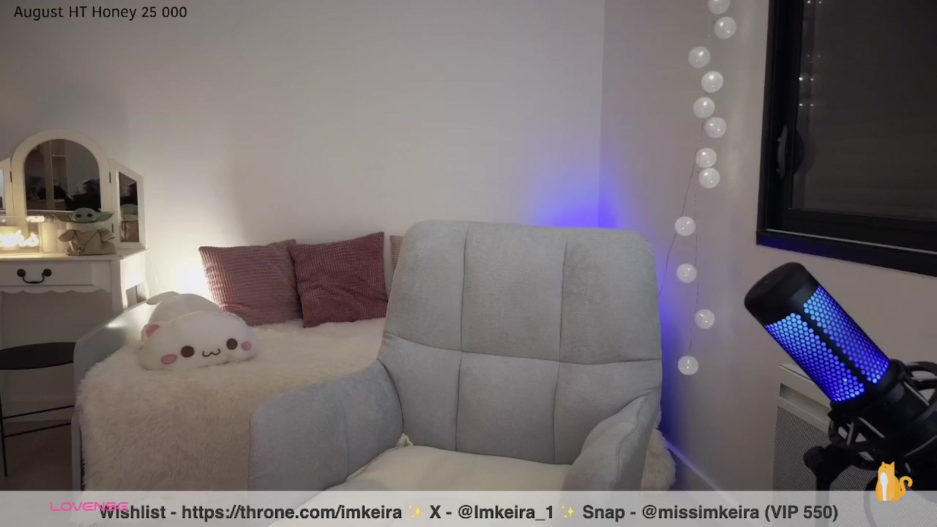 Gallery image thumbnail from ImKeira's myfreecams stream on, 08/01/2025, 23:40 image 14 of 20
