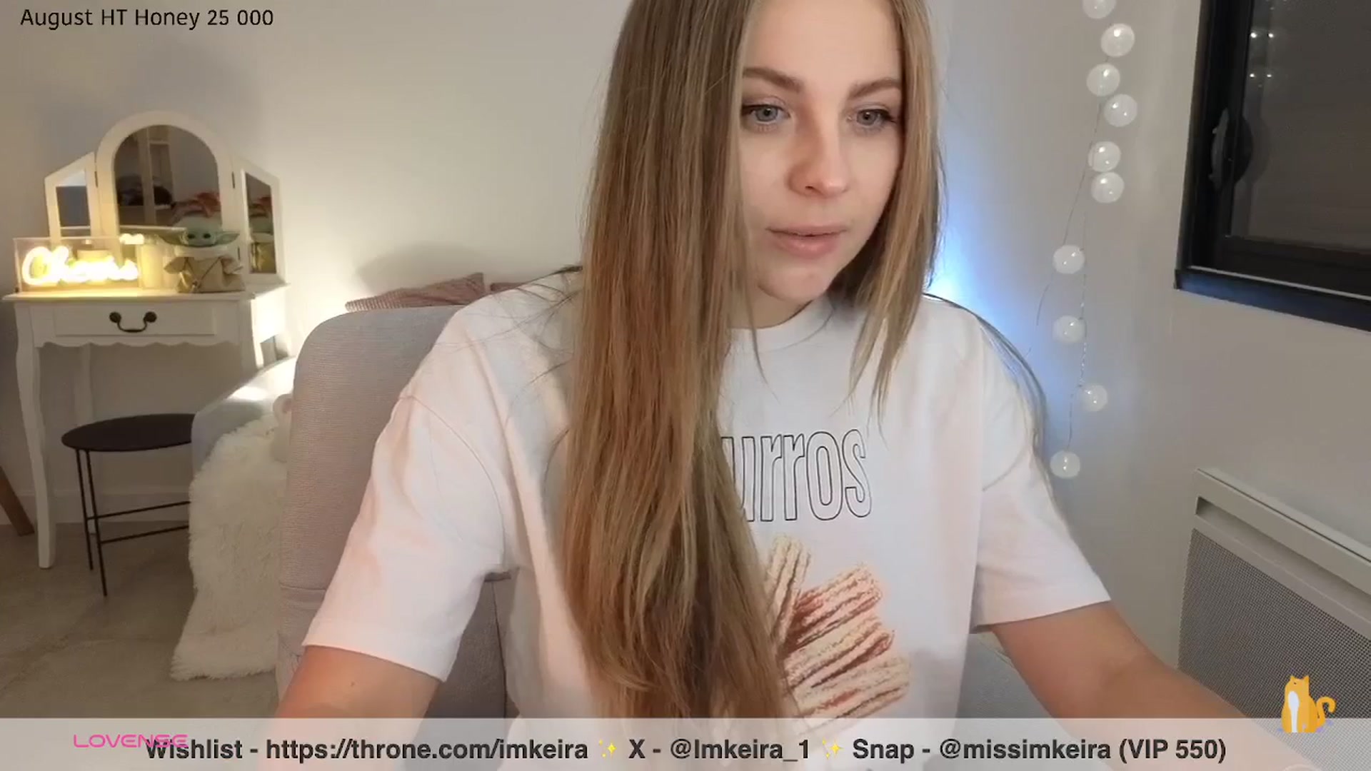 Gallery image thumbnail from ImKeira's myfreecams stream on, 08/04/2025, 22:59 image 8 of 20