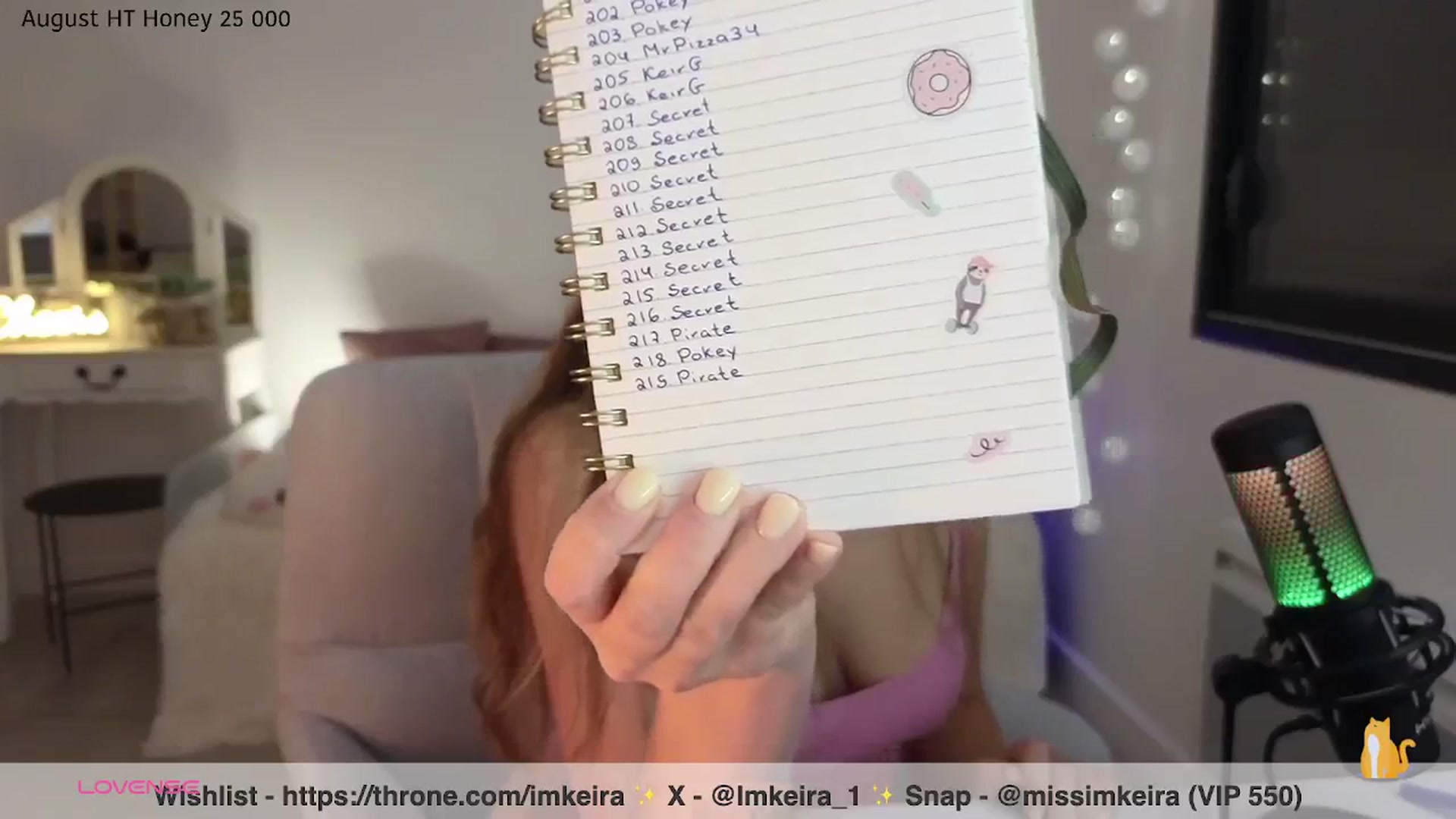 Gallery image thumbnail from ImKeira's myfreecams stream on, 08/05/2025, 23:06 image 12 of 20