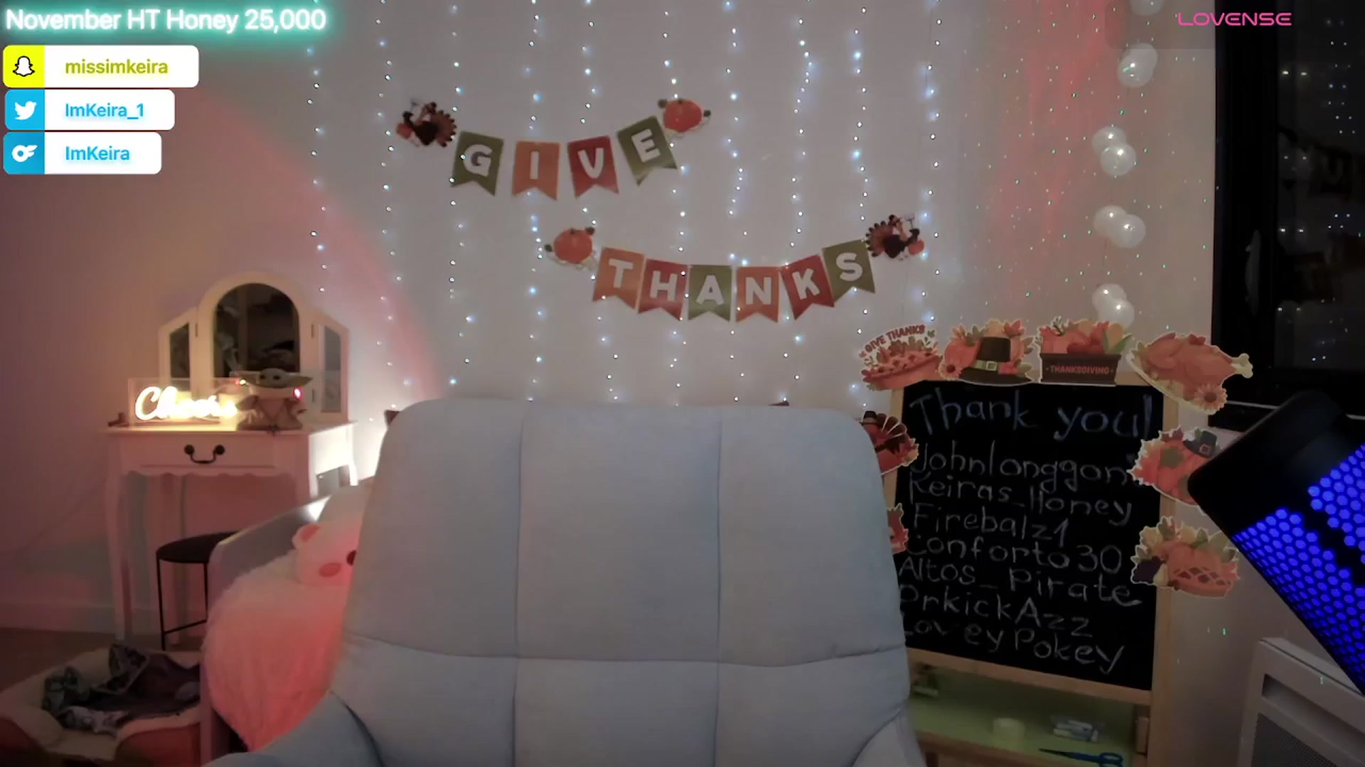Gallery image thumbnail from ImKeira's myfreecams stream on, 11/30/2025, 17:26 image 20 of 20
