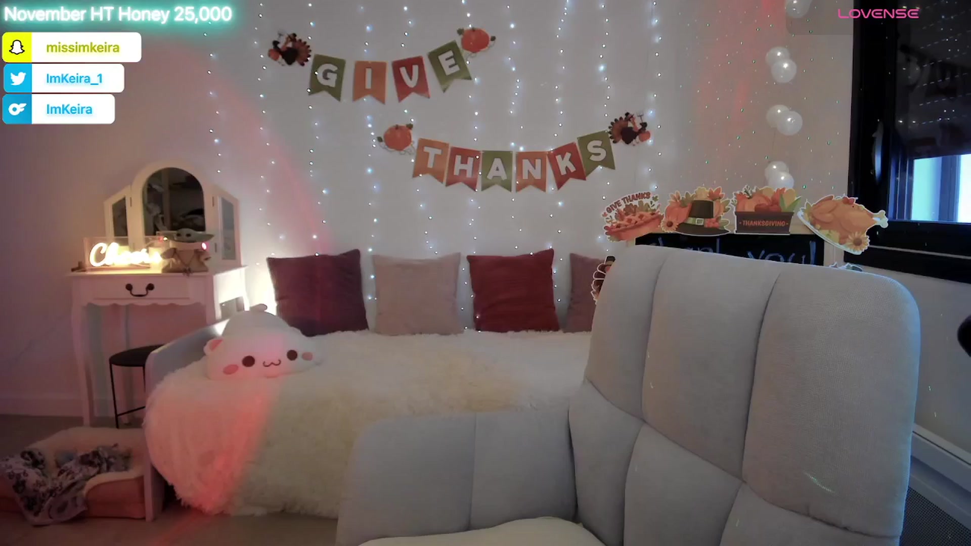 Gallery image thumbnail from ImKeira's myfreecams stream on, 11/30/2025, 17:26 image 2 of 20