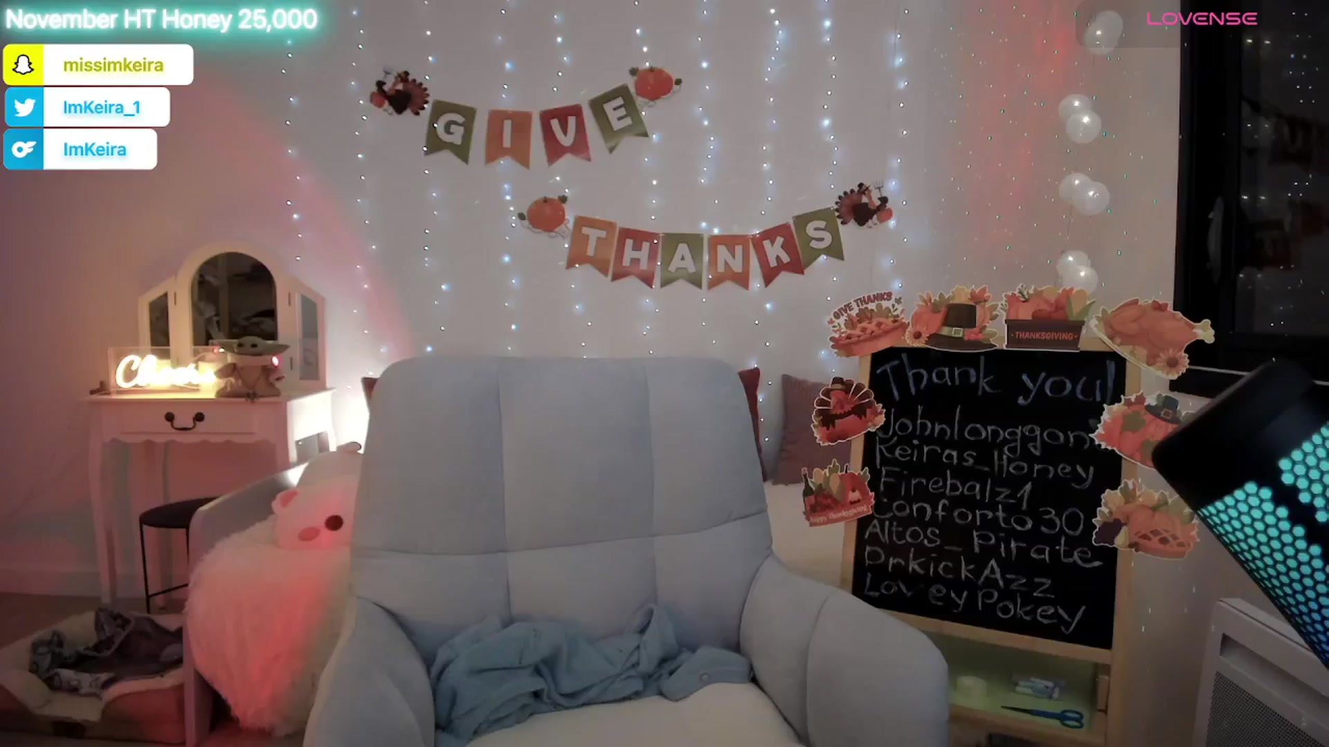 Gallery image thumbnail from ImKeira's myfreecams stream on, 11/30/2025, 18:45 image 1 of 20