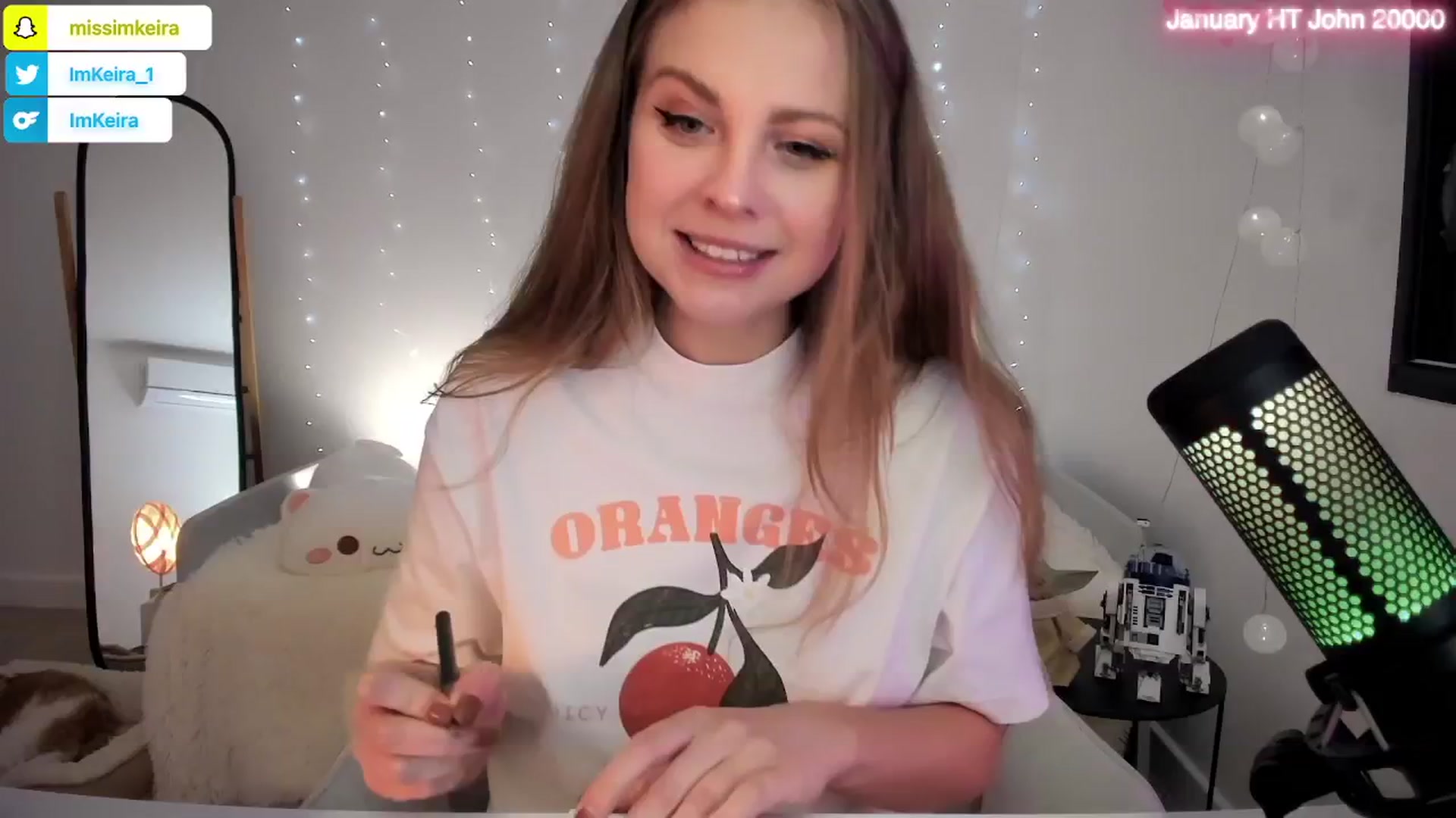 Gallery image thumbnail from ImKeira's myfreecams stream on, 01/21/2026, 23:29 image 7 of 20