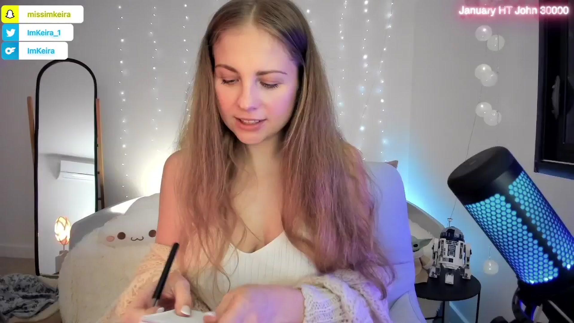 Gallery image thumbnail from ImKeira's myfreecams stream on, 01/27/2026, 23:38 image 7 of 20