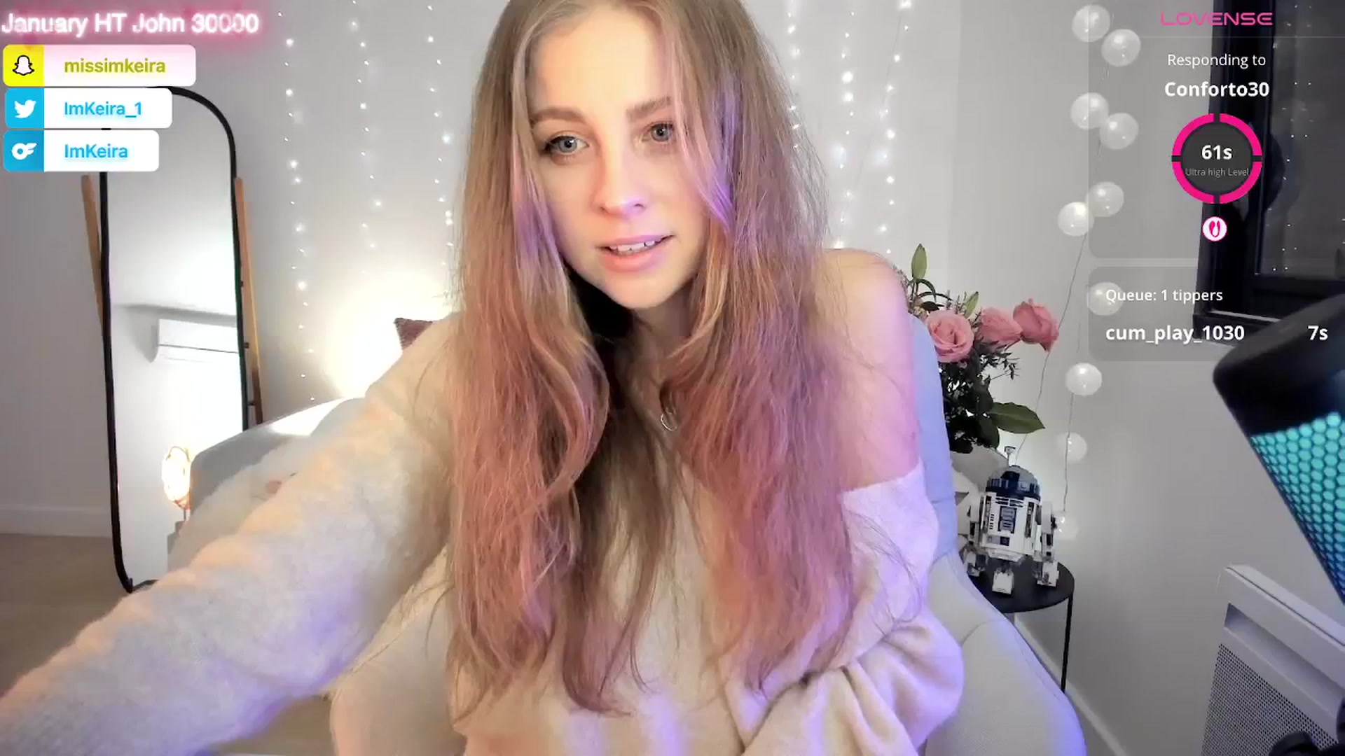Gallery image thumbnail from ImKeira's myfreecams stream on, 01/31/2026, 23:34 image 3 of 20