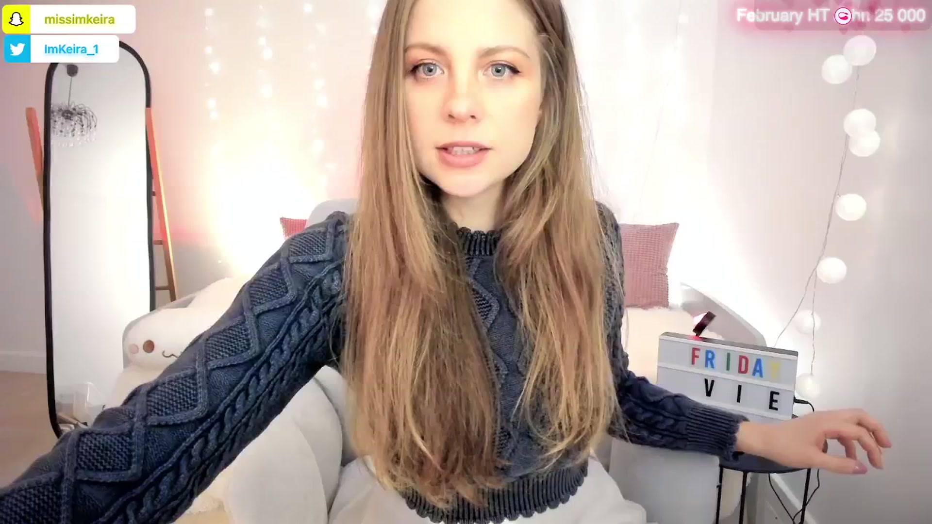Gallery image thumbnail from ImKeira's myfreecams stream on, 02/27/2026, 21:51 image 1 of 20