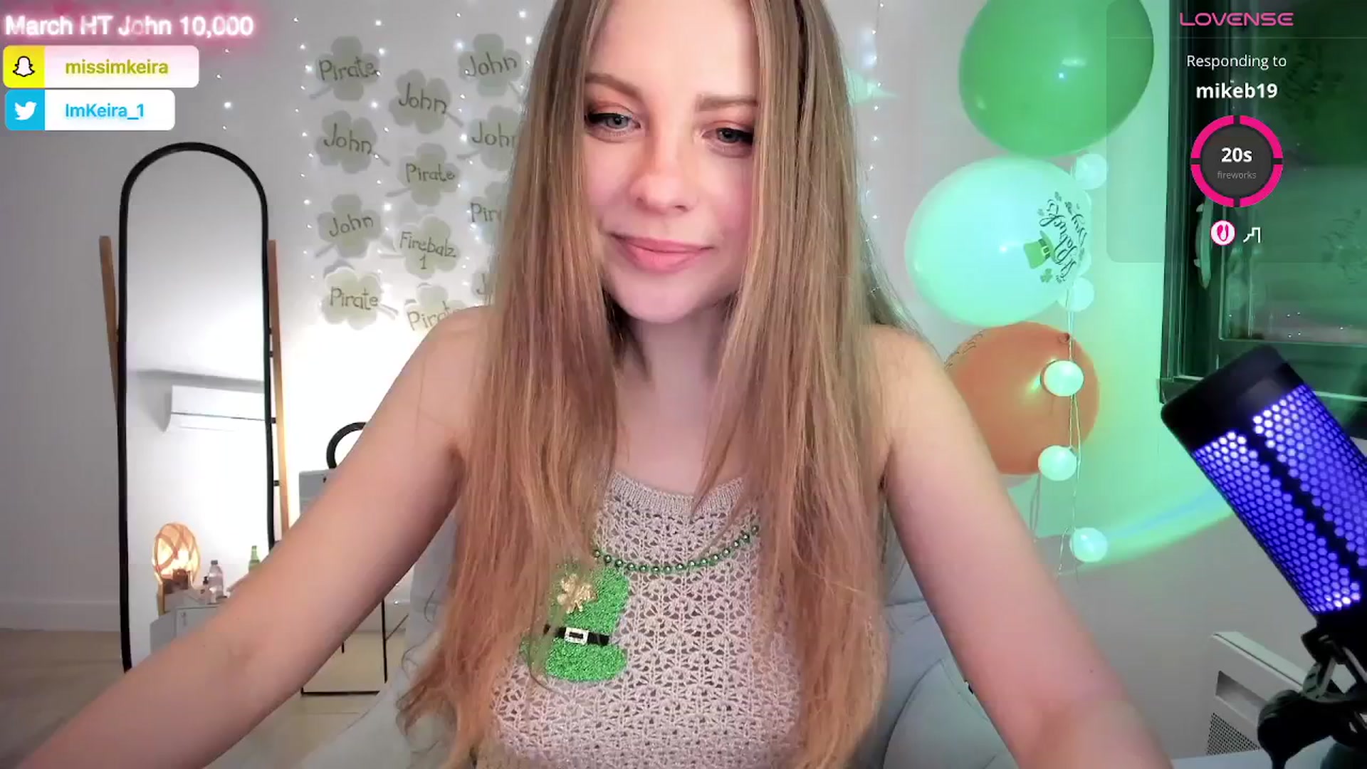 Gallery image thumbnail from ImKeira's myfreecams stream on, 03/16/2026, 24:23 image 2 of 20