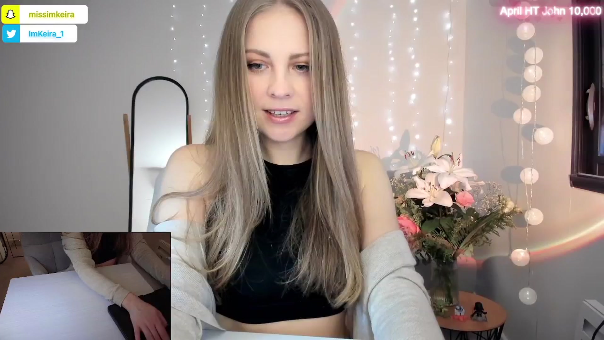Gallery image thumbnail from ImKeira's myfreecams stream on, 04/13/2026, 21:30 image 1 of 20