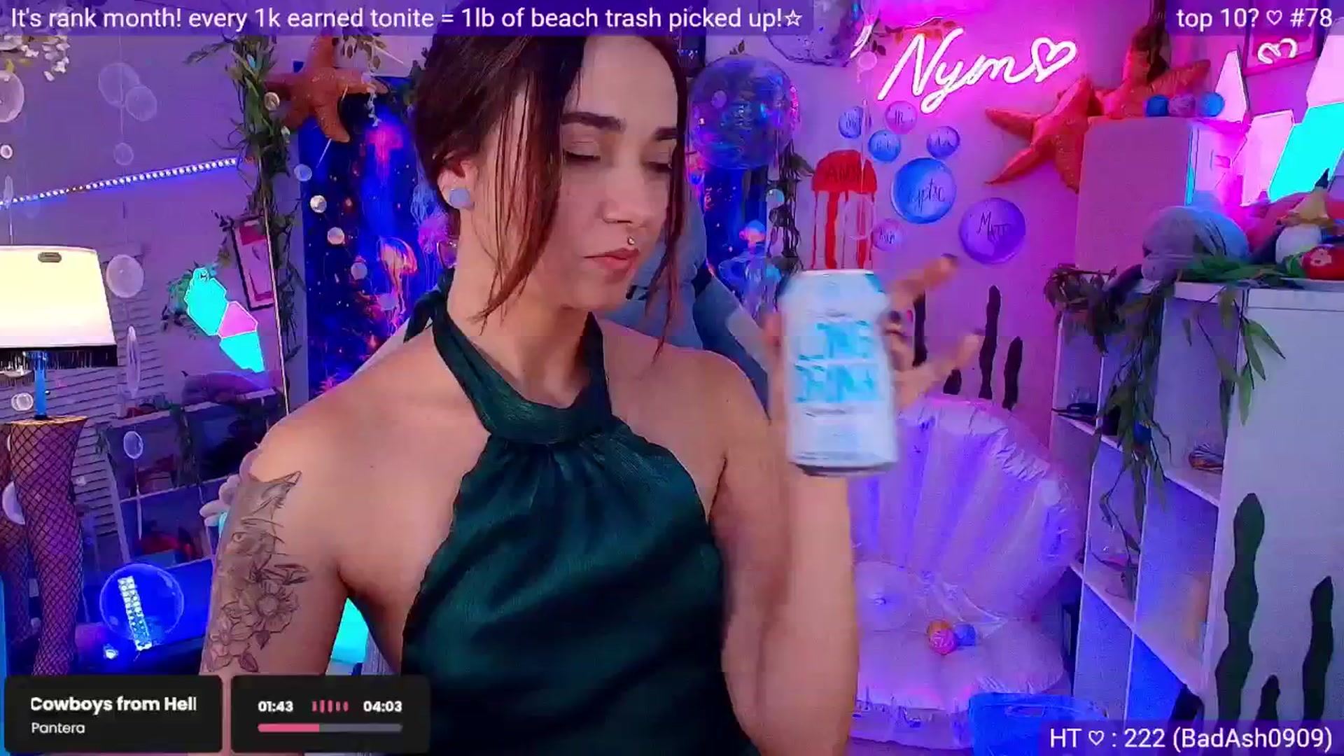 Gallery image thumbnail from ImTrash's myfreecams stream on, 07/04/2025, 04:39 image 5 of 20