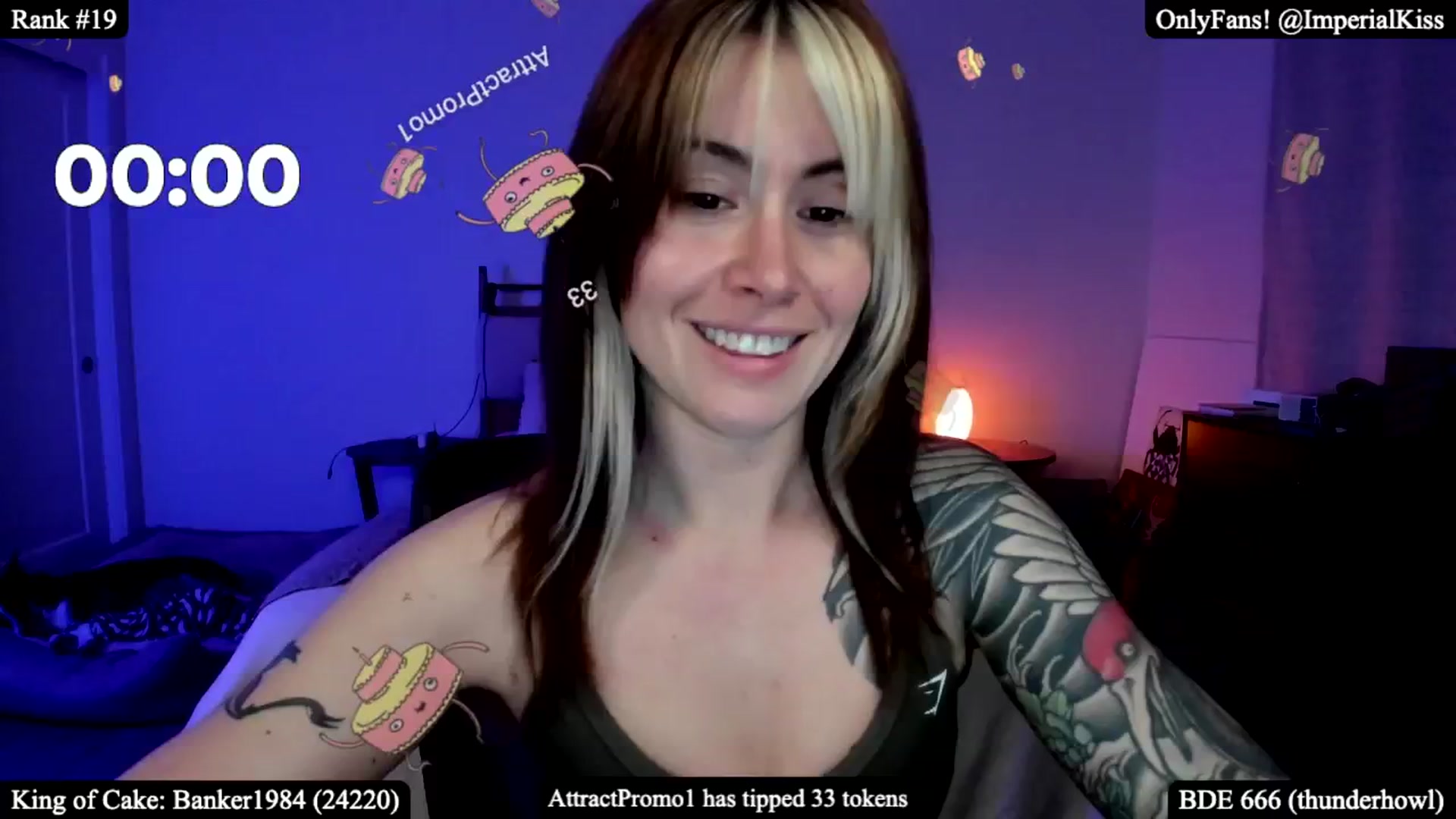 Gallery image thumbnail from ImperialBday's myfreecams stream on, 03/04/2025, 06:29 image 13 of 20