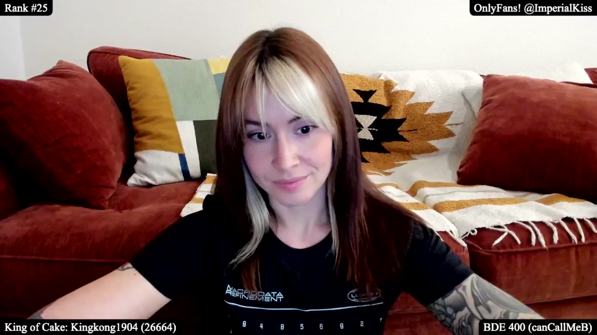 Gallery image thumbnail from ImperialBday's myfreecams stream on, 03/12/2025, 04:10 image 7 of 20