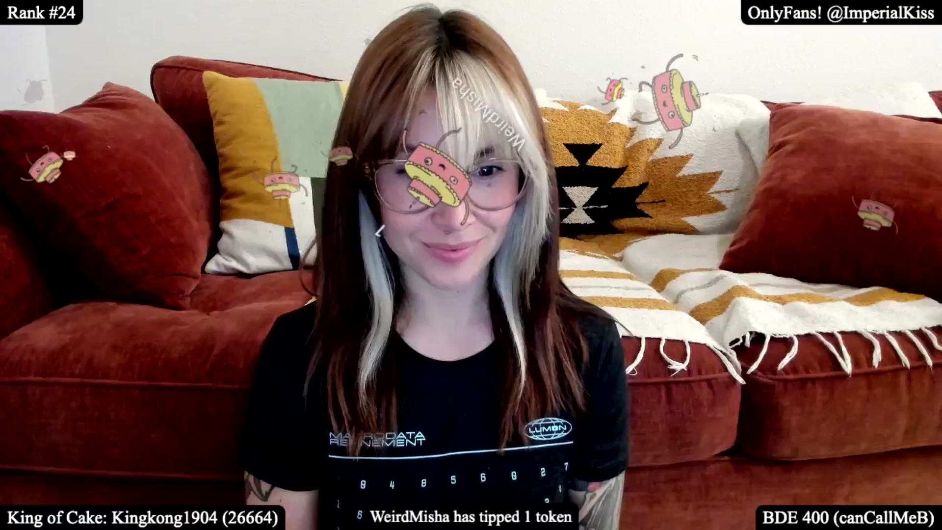 Gallery image thumbnail from ImperialBday's myfreecams stream on, 03/12/2025, 04:10 image 13 of 20