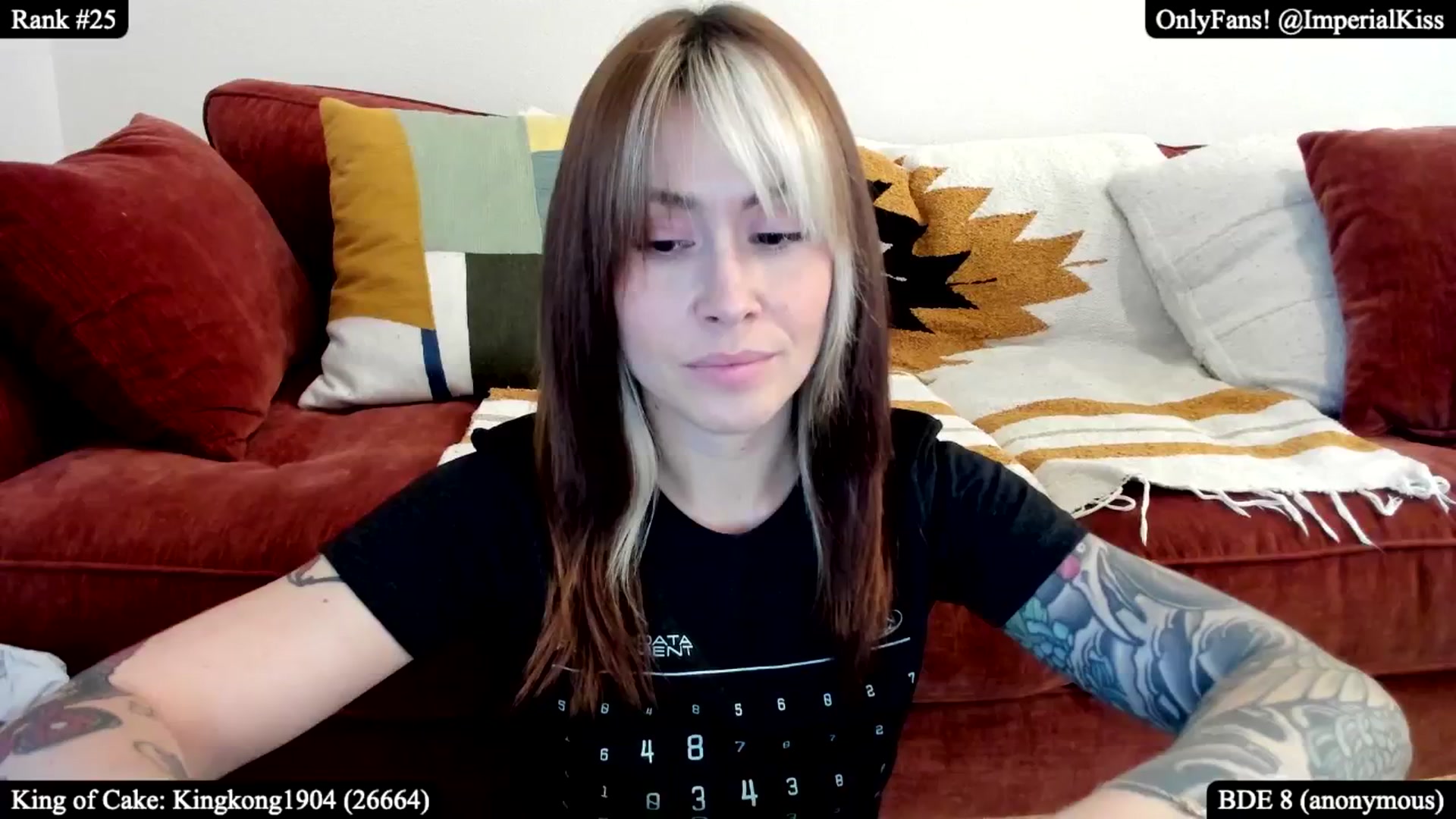 Gallery image thumbnail from ImperialBday's myfreecams stream on, 03/12/2025, 04:10 image 1 of 20