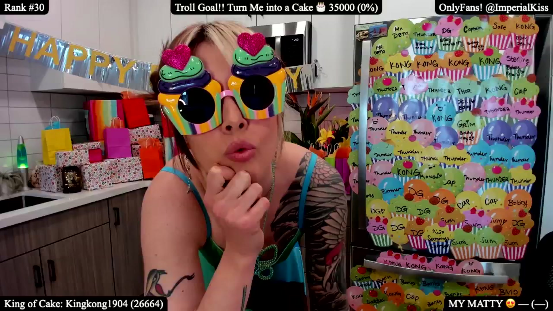 Gallery image thumbnail from ImperialBday's myfreecams stream on, 03/14/2025, 22:26 image 1 of 20